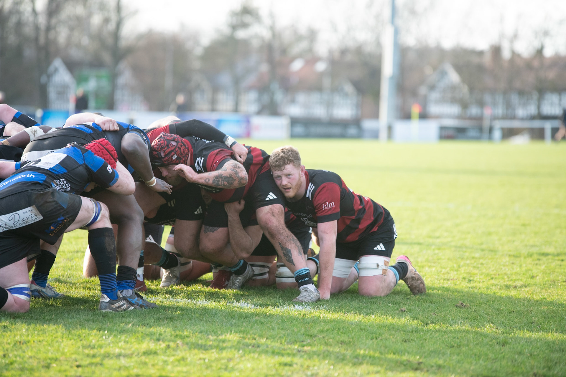 Images from the National League 1 match between Blackheath Rugby v Dings Crusaders RFC at The Utilita , London on 24/01/2026