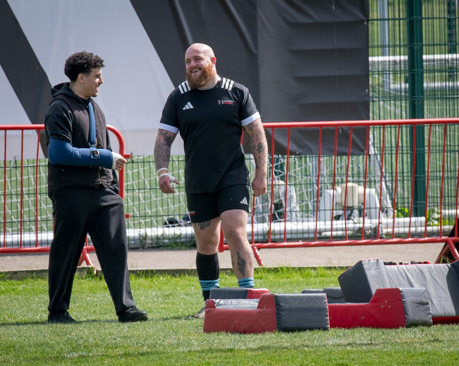 Images from the National League 1 match between Blackheath RFC v Sale RFC at The Utilita , London on 11/04/2026