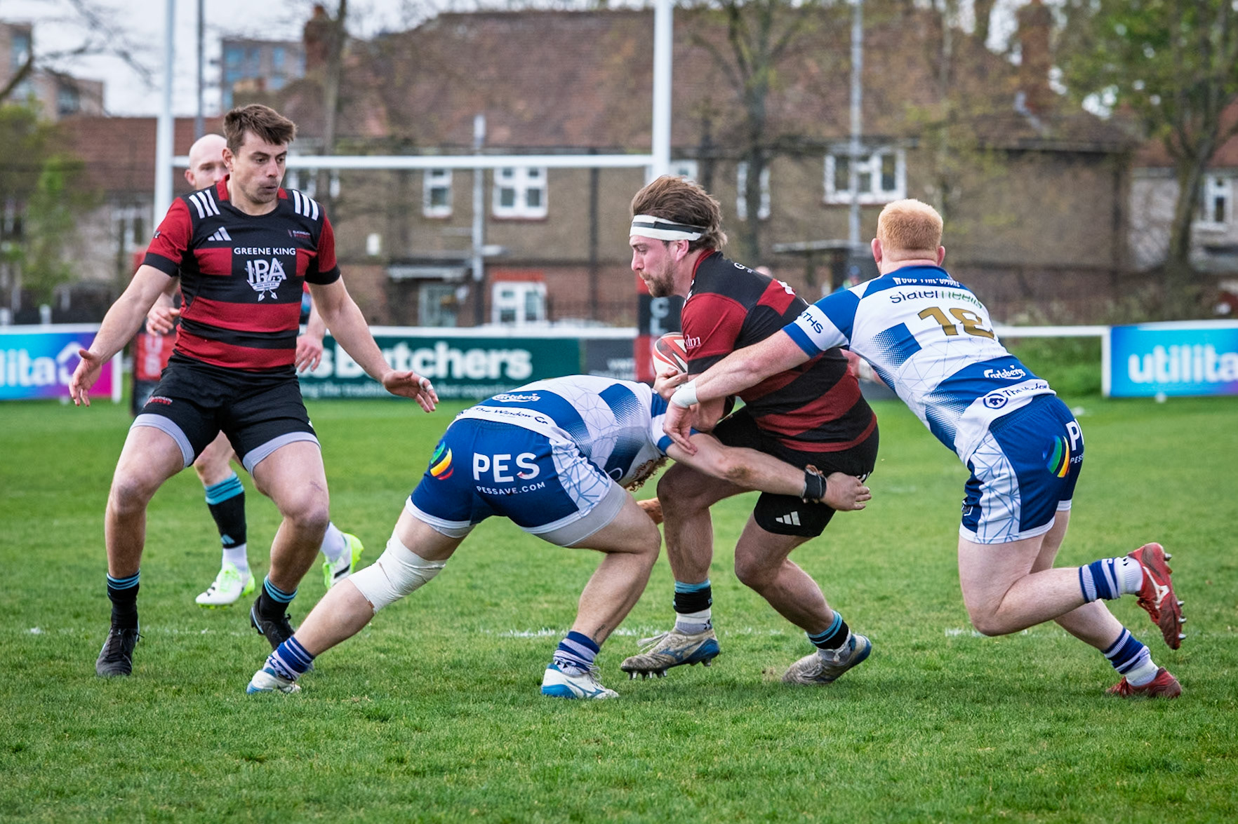 Images from the National League 1 match between Blackheath RFC v Sale RFC at The Utilita , London on 11/04/2026