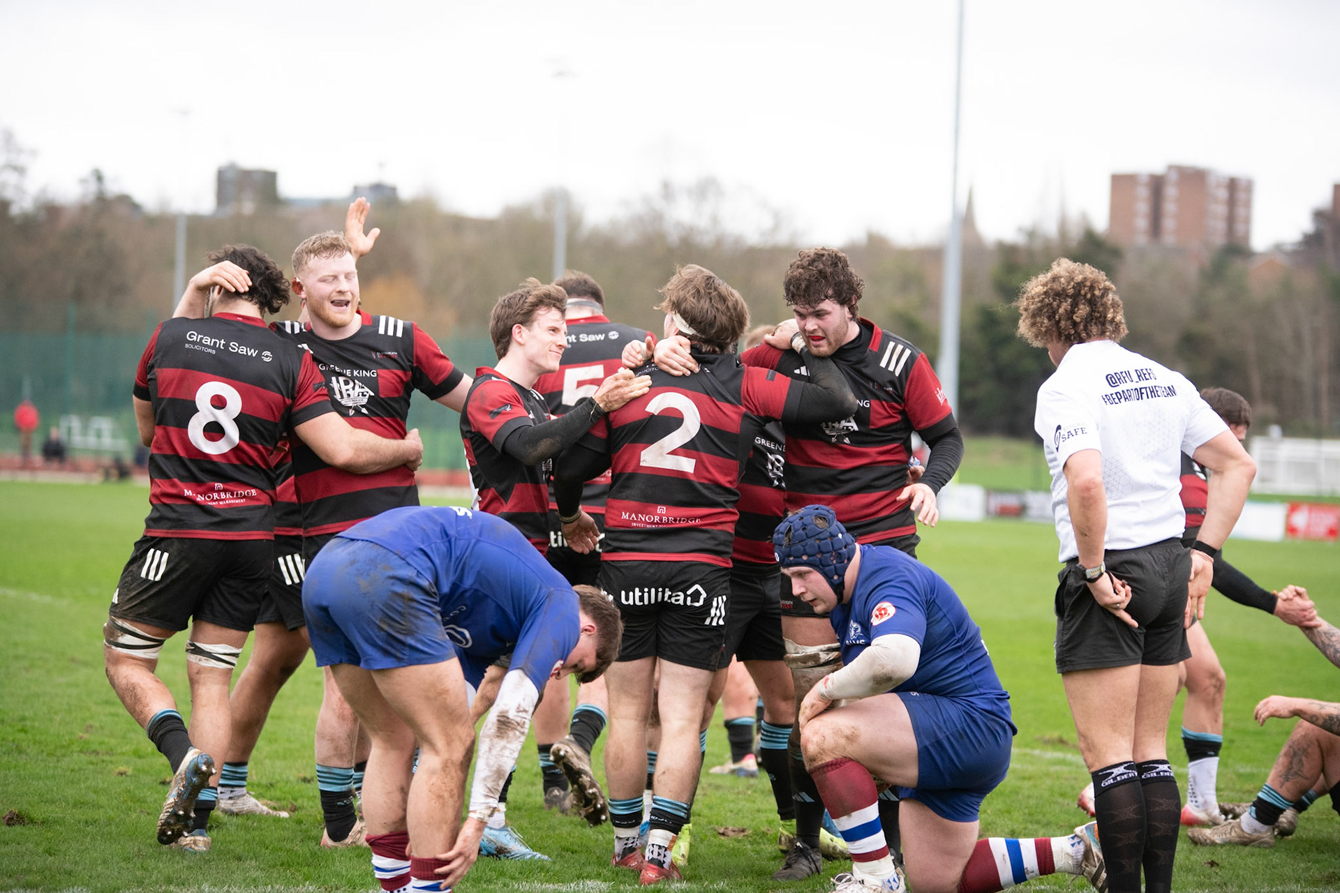 Images from the National League 1 match between Blackheath RFC v Dewsbury Rams RFC at The Utilita , London on 21/02/2026