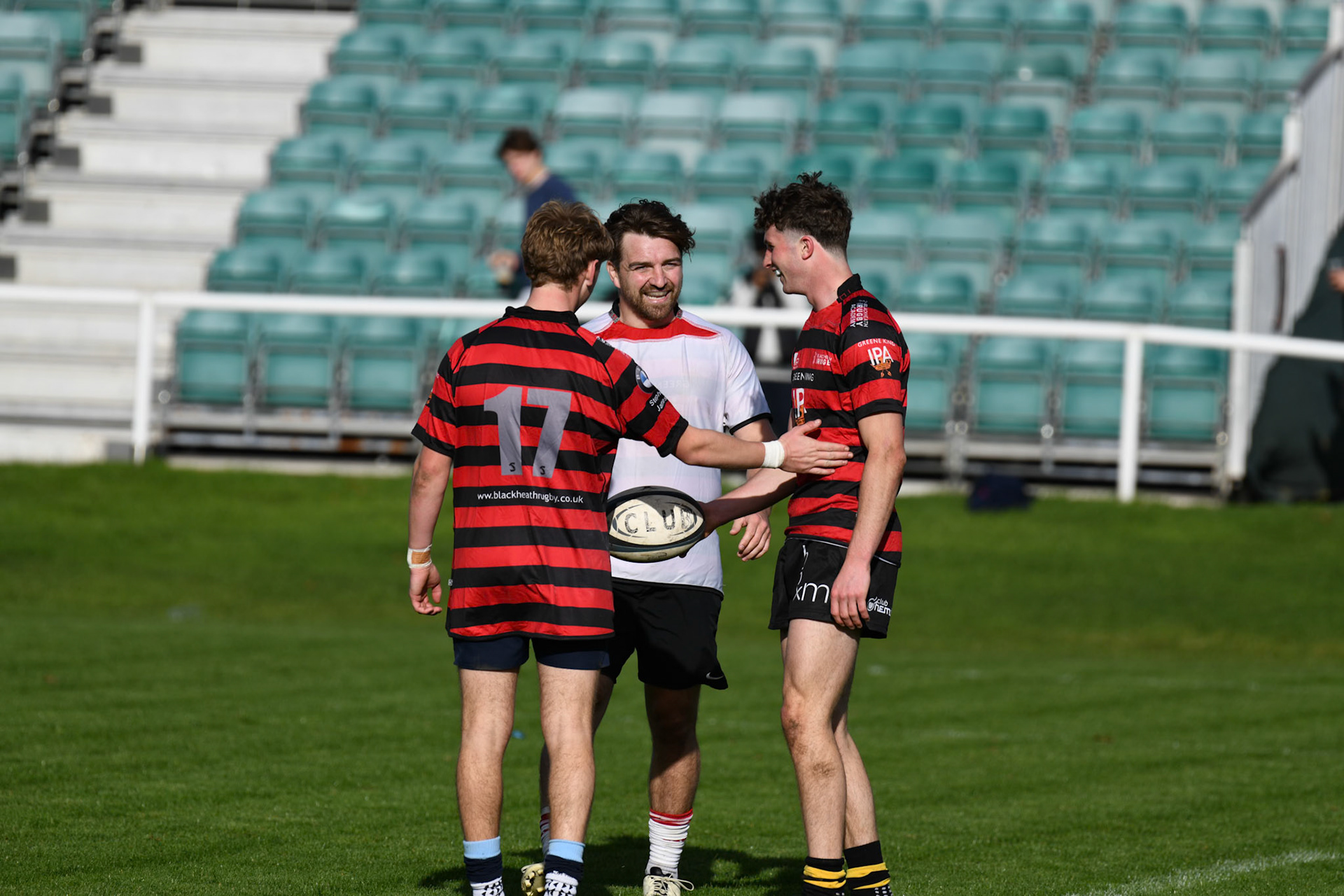 Images from the charity rugby match between TRN Partners v Members at The Utilita , London on 01/11/2025