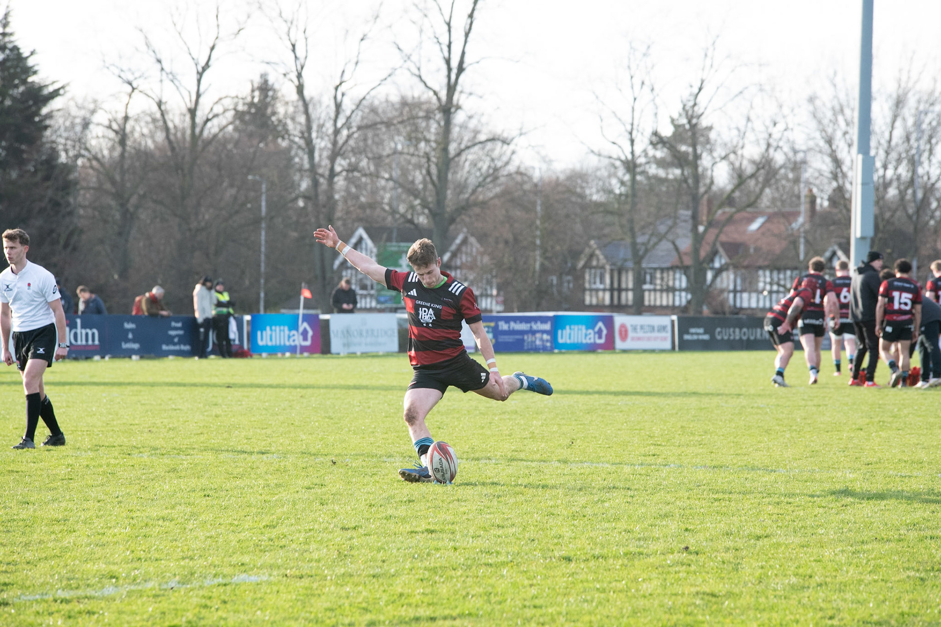 Images from the National League 1 match between Blackheath Rugby v Dings Crusaders RFC at The Utilita , London on 24/01/2026