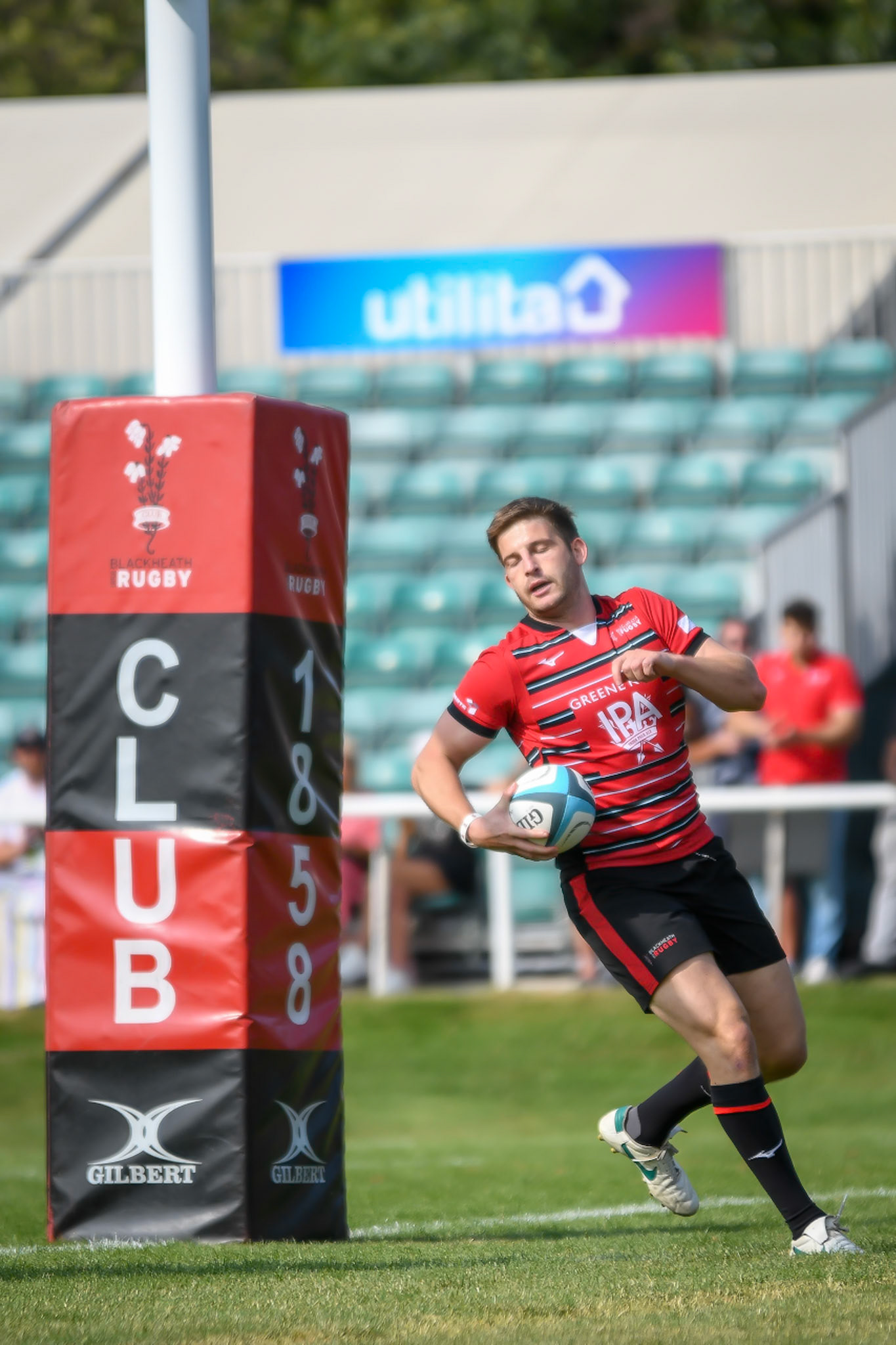 Images from the National League 1 match between Blackheath RFC v Barnes RFC at The Utilita , London on 17/08/2024