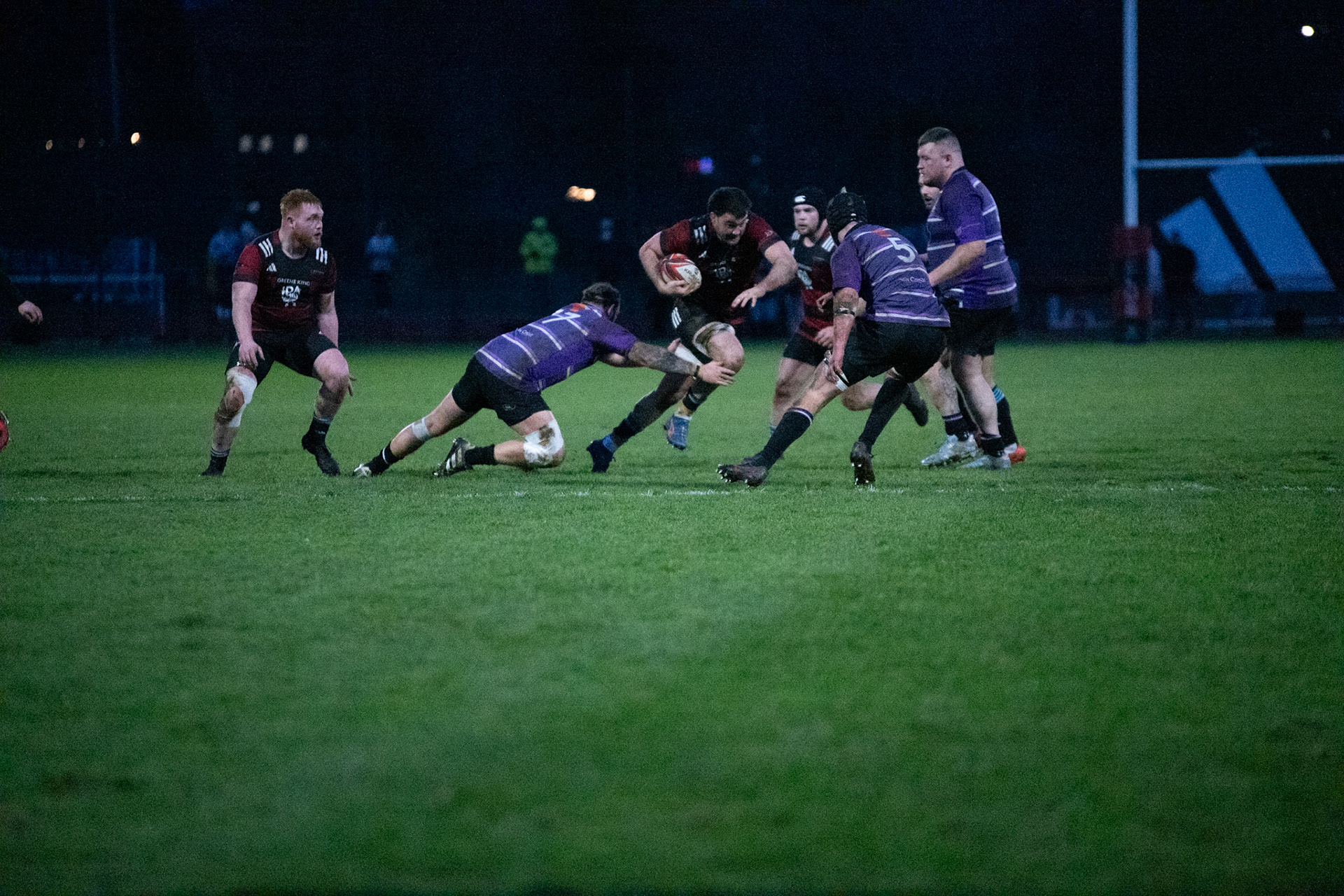 Images from the National League 1 match between Blackheath Rugby v Leicester Lions RFC at The Utilita , London on 10/01/2026