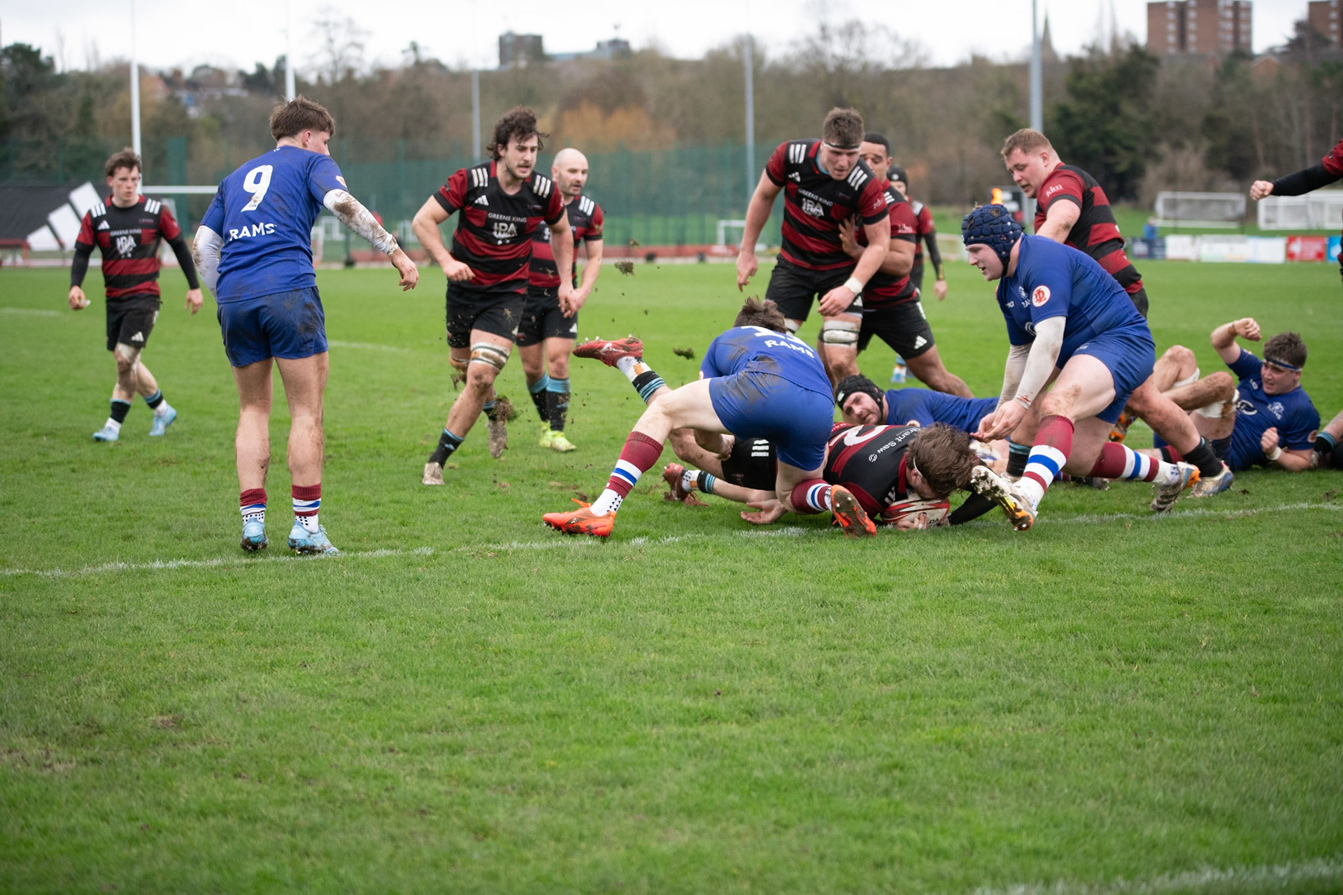 Images from the National League 1 match between Blackheath RFC v Dewsbury Rams RFC at The Utilita , London on 21/02/2026