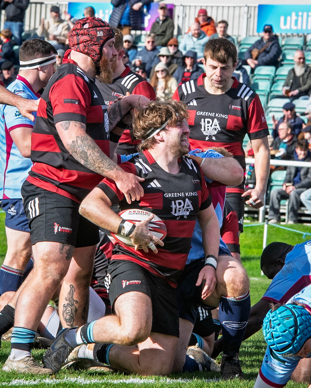 Images from the National League 1 match between Blackheath RFC v Rotherham Titans RFC at The Utilita , London on 14/03/2026