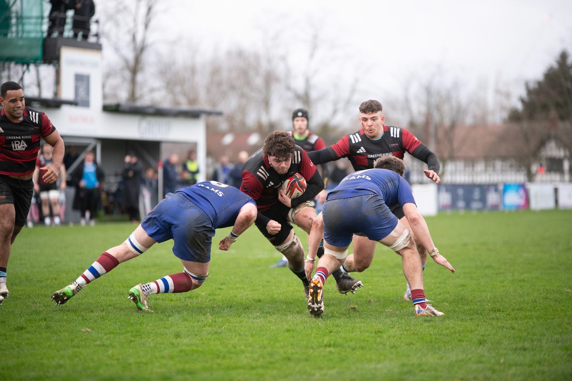 Images from the National League 1 match between Blackheath RFC v Dewsbury Rams RFC at The Utilita , London on 21/02/2026