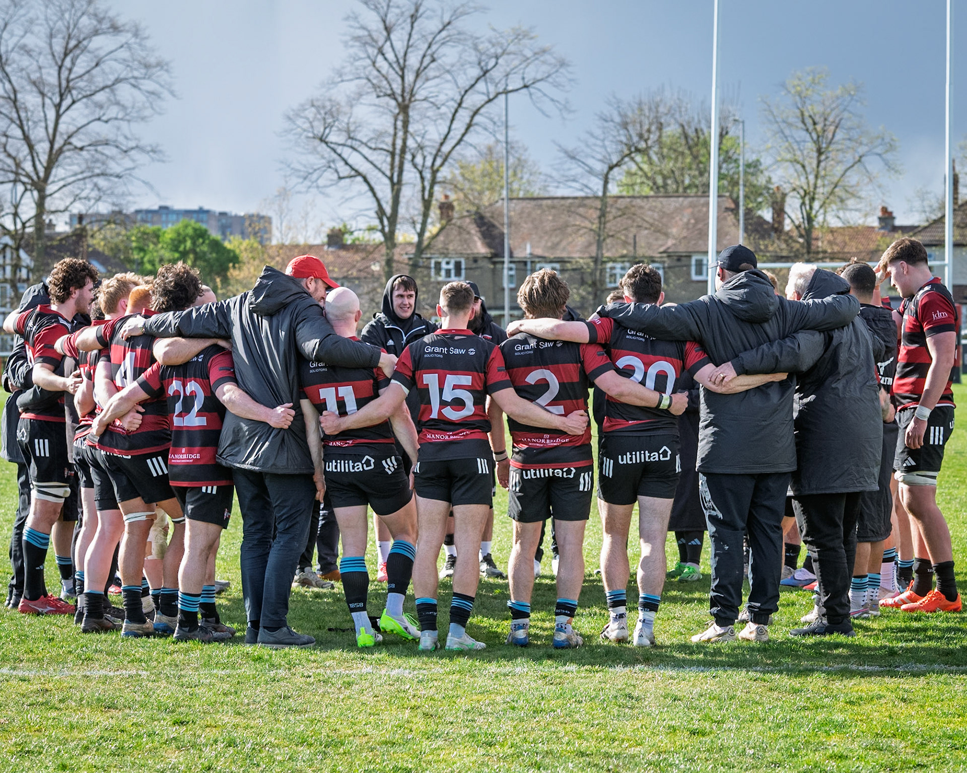 Images from the National League 1 match between Blackheath RFC v Sale RFC at The Utilita , London on 11/04/2026