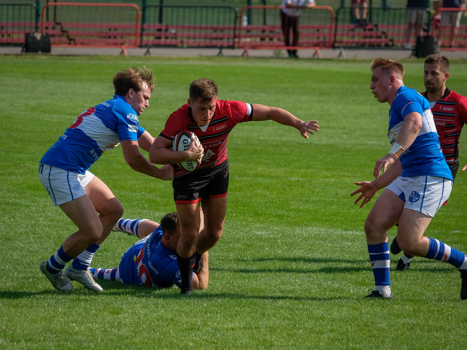 Images from the National League 1 match between Blackheath RFC v Bishops Stortford RFC at The Utilita , London on 09/09/2023