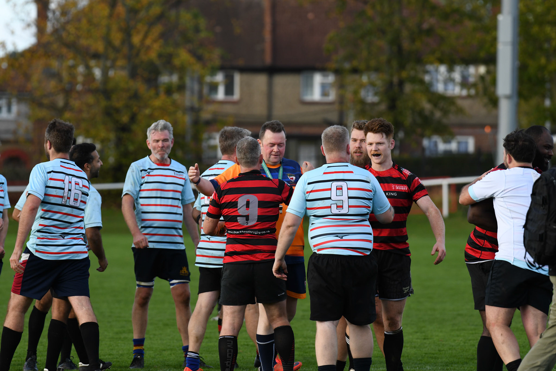Images from the charity rugby match between TRN Partners v Members at The Utilita , London on 01/11/2025