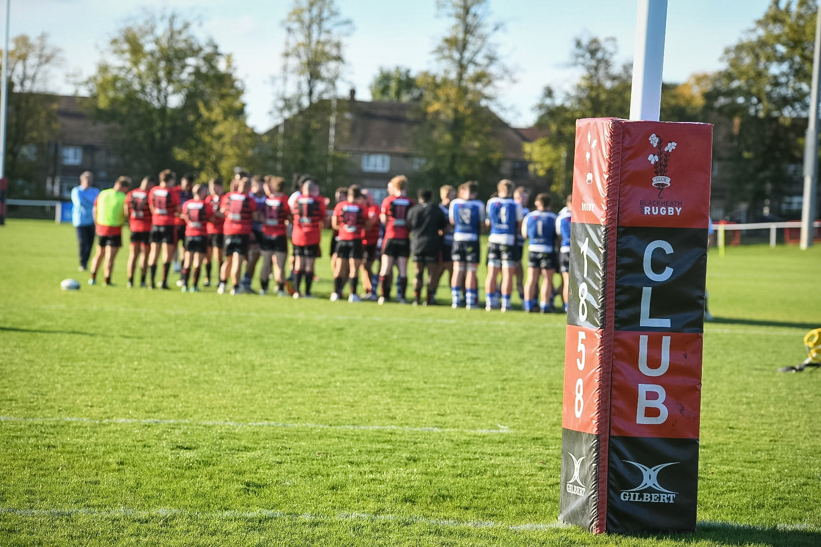 Images from the National League 1 match between Blackheath RFC v Darlington Mowden Park RFC at Westhorne Avenue, Well Hall, Royal Borough of Greenwich, London, Greater London, England, SE9 6JU, United Kingdom , London on 05/10/2024