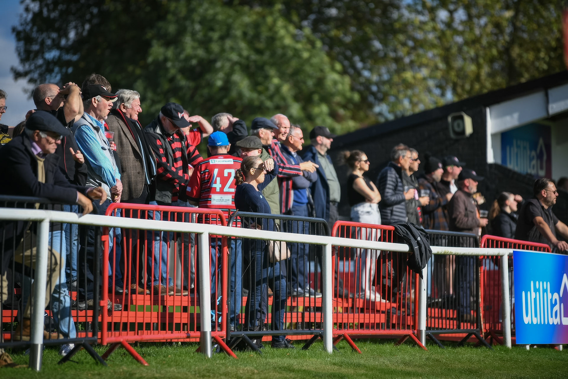 Images from the National League 1 match between Blackheath RFC v Darlington Mowden Park RFC at Westhorne Avenue, Well Hall, Royal Borough of Greenwich, London, Greater London, England, SE9 6JU, United Kingdom , London on 05/10/2024