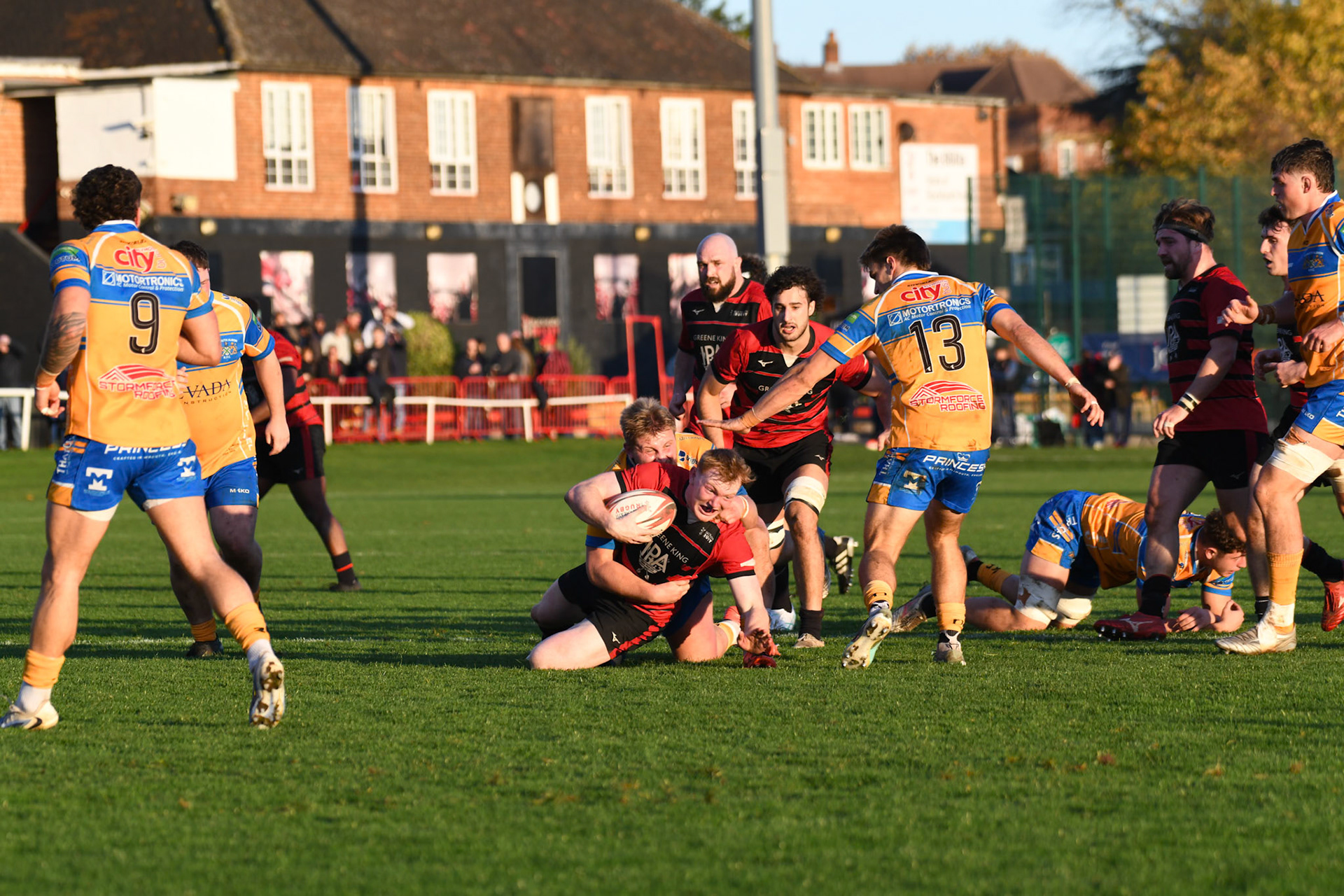 Images from the National League 1 match between Blackheath RFC v Plymouth Albion RFC at The Utilita , London on 08/11/2025