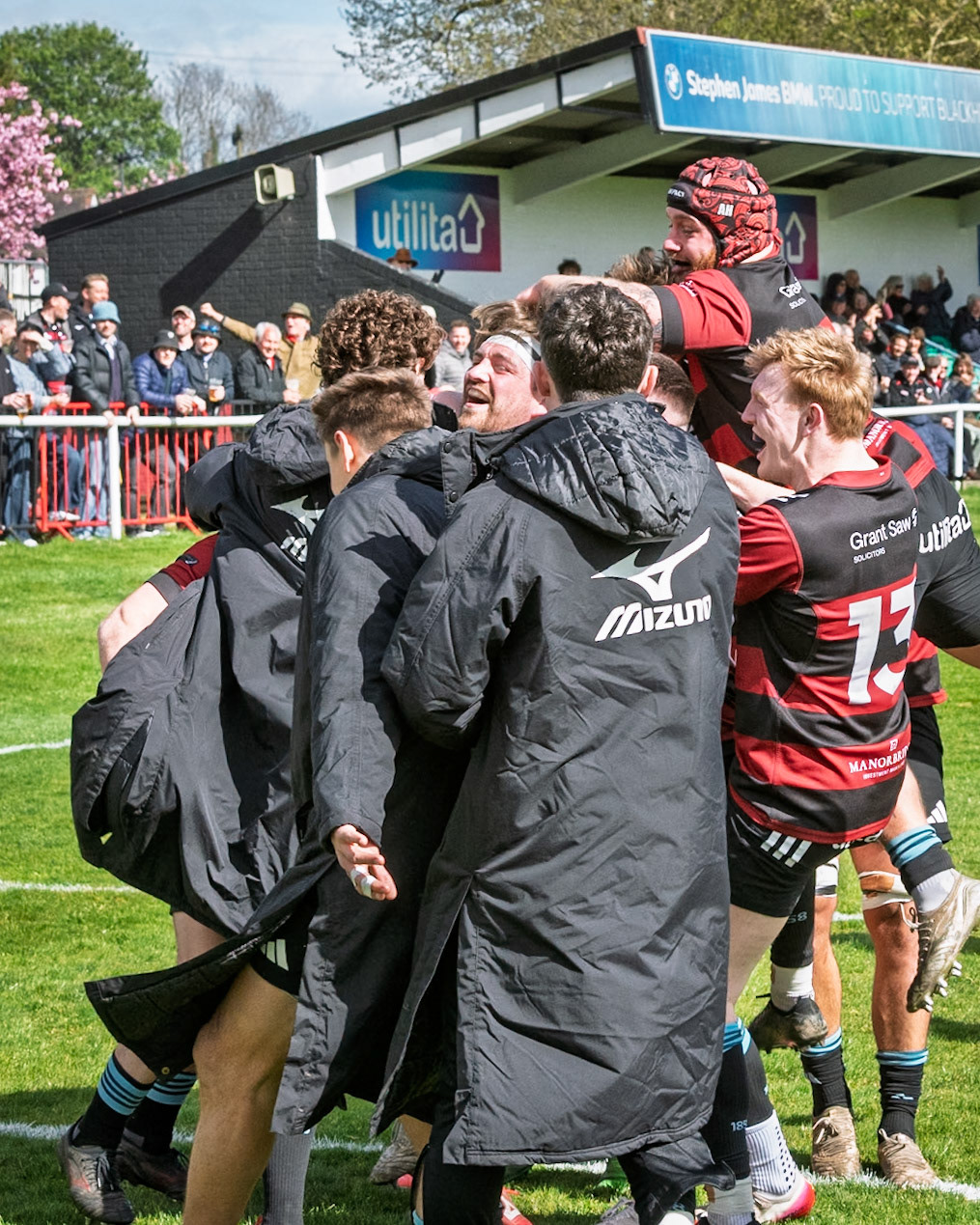 Images from the National League 1 match between Blackheath RFC v Sale RFC at The Utilita , London on 11/04/2026