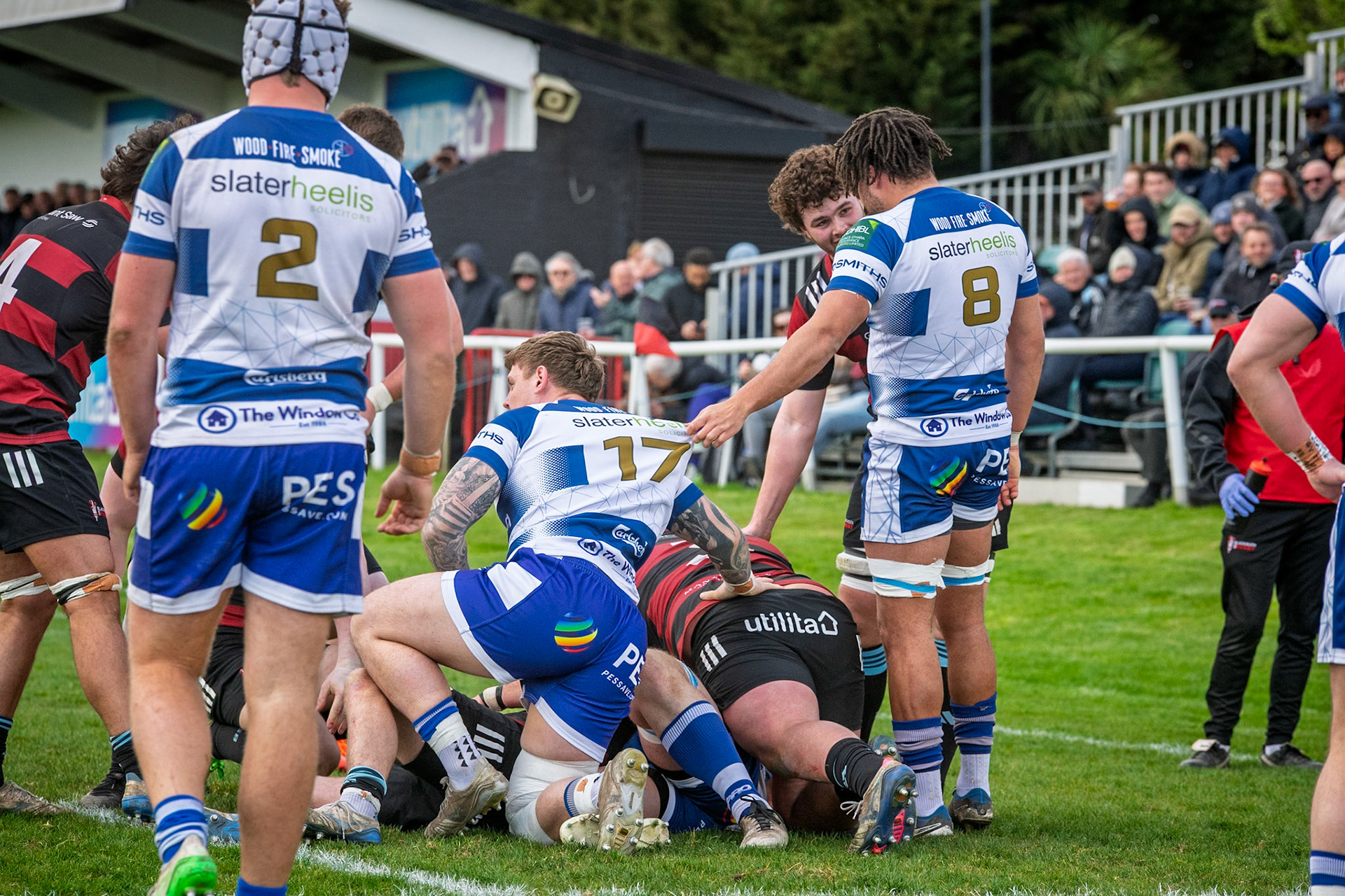 Images from the National League 1 match between Blackheath RFC v Sale RFC at The Utilita , London on 11/04/2026