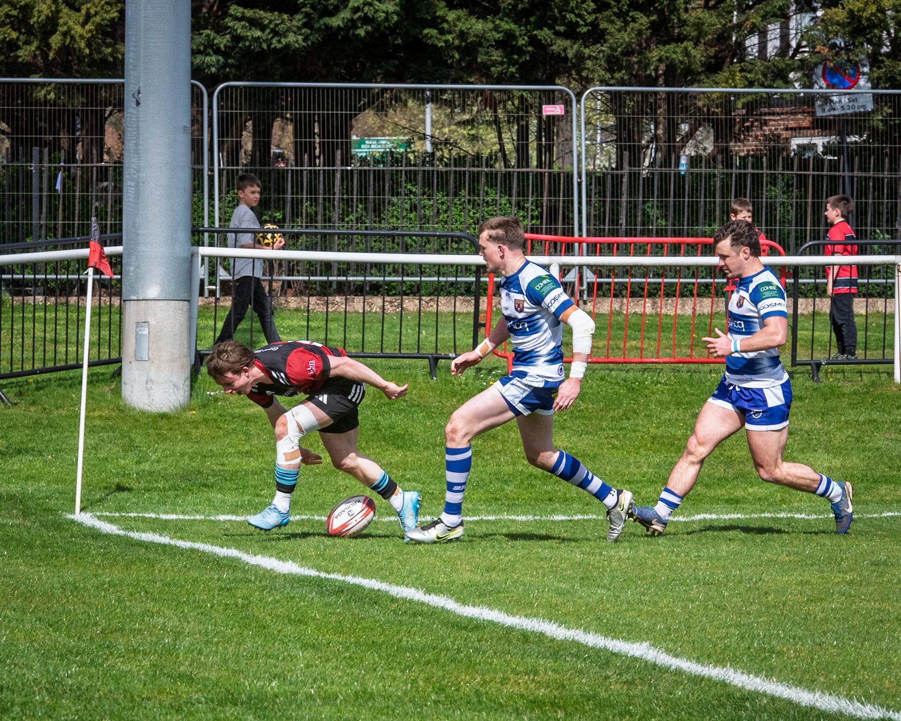 Images from the National League 1 match between Blackheath RFC v Sale RFC at The Utilita , London on 11/04/2026