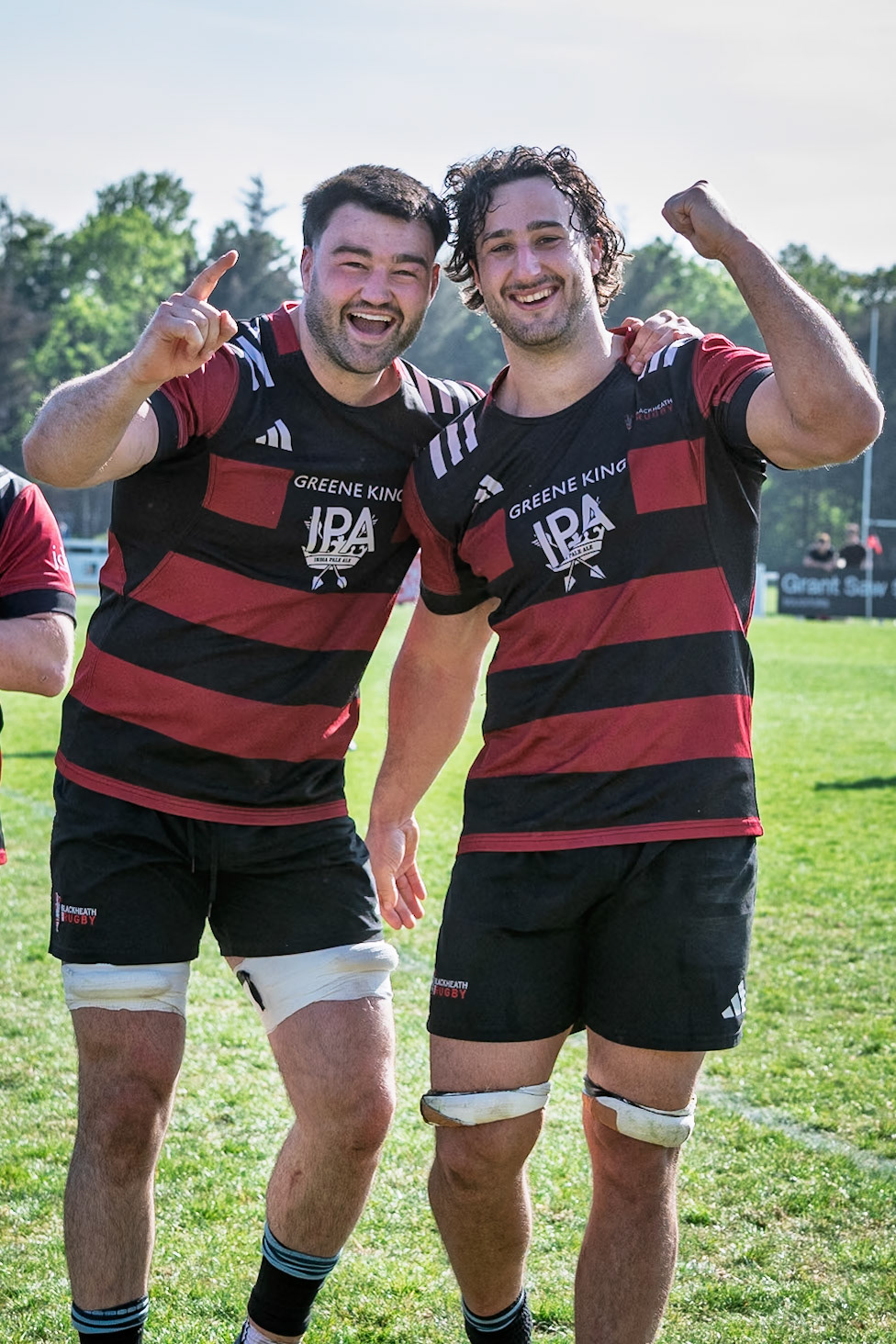 Images from the National League 1 Play-offmatch between Blackheath RFC v Plymouth Albion RFC at The Utilita , London on 09/05/2026