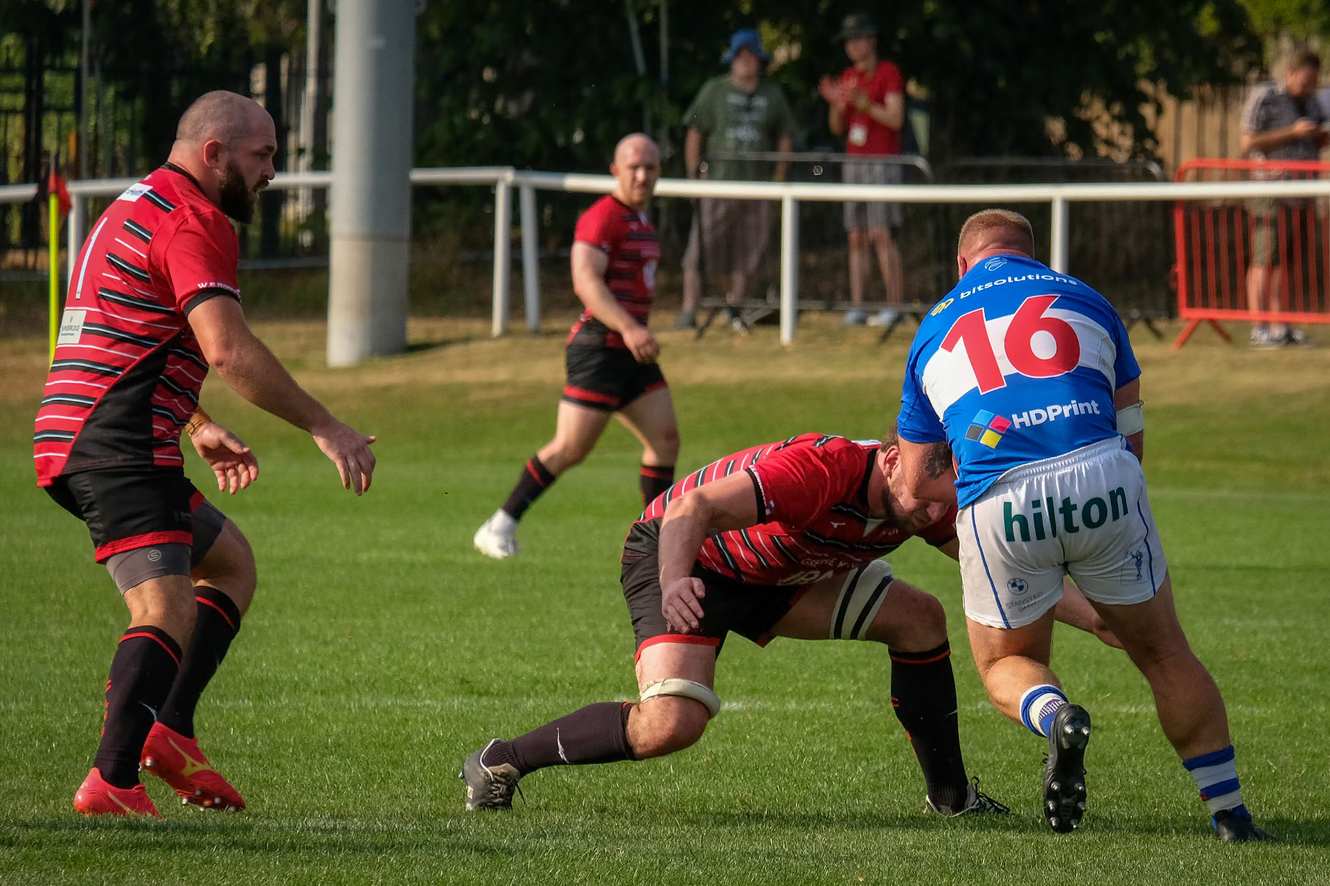 Images from the National League 1 match between Blackheath RFC v Bishops Stortford RFC at The Utilita , London on 09/09/2023