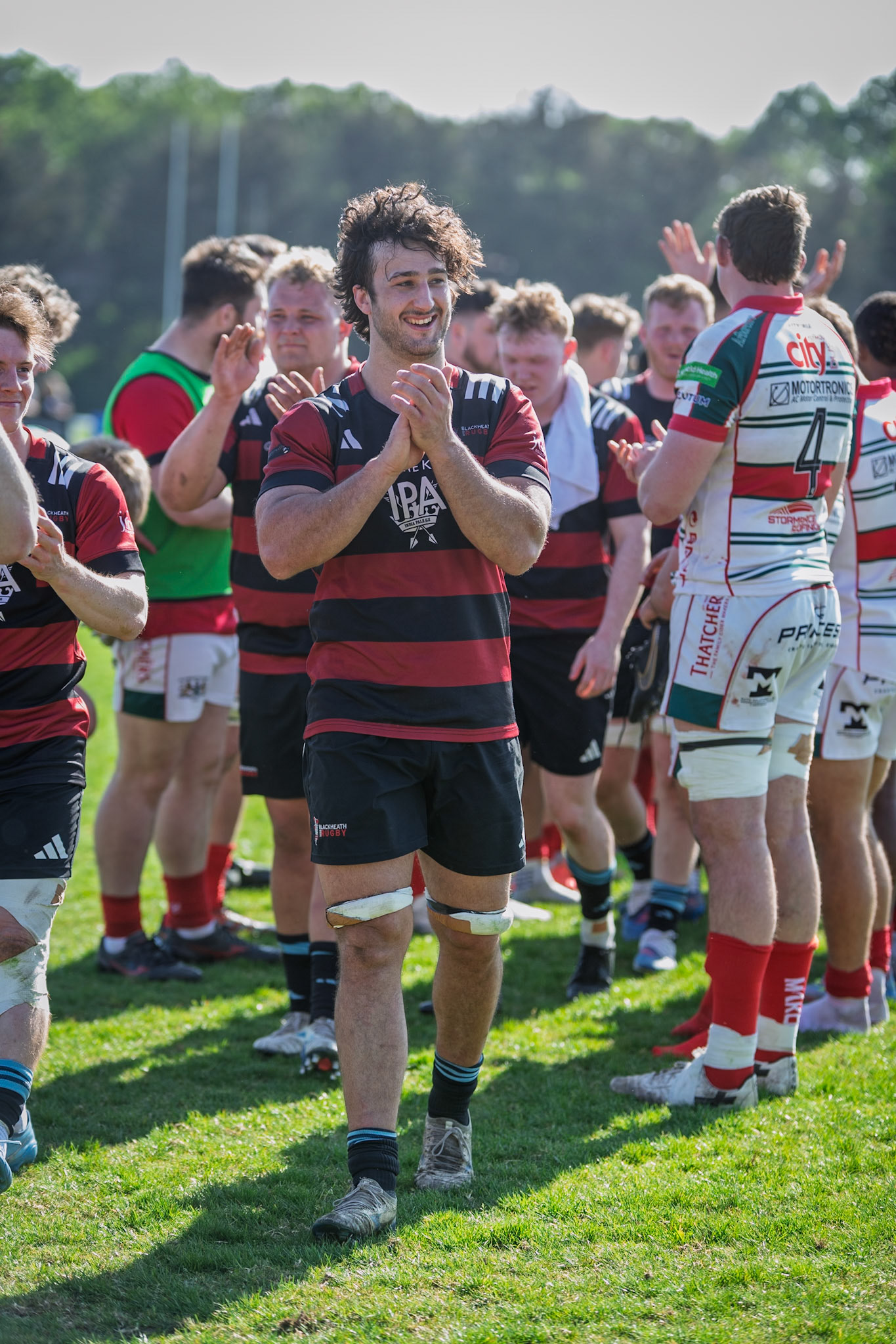Images from the National League 1 Play-offmatch between Blackheath RFC v Plymouth Albion RFC at The Utilita , London on 09/05/2026