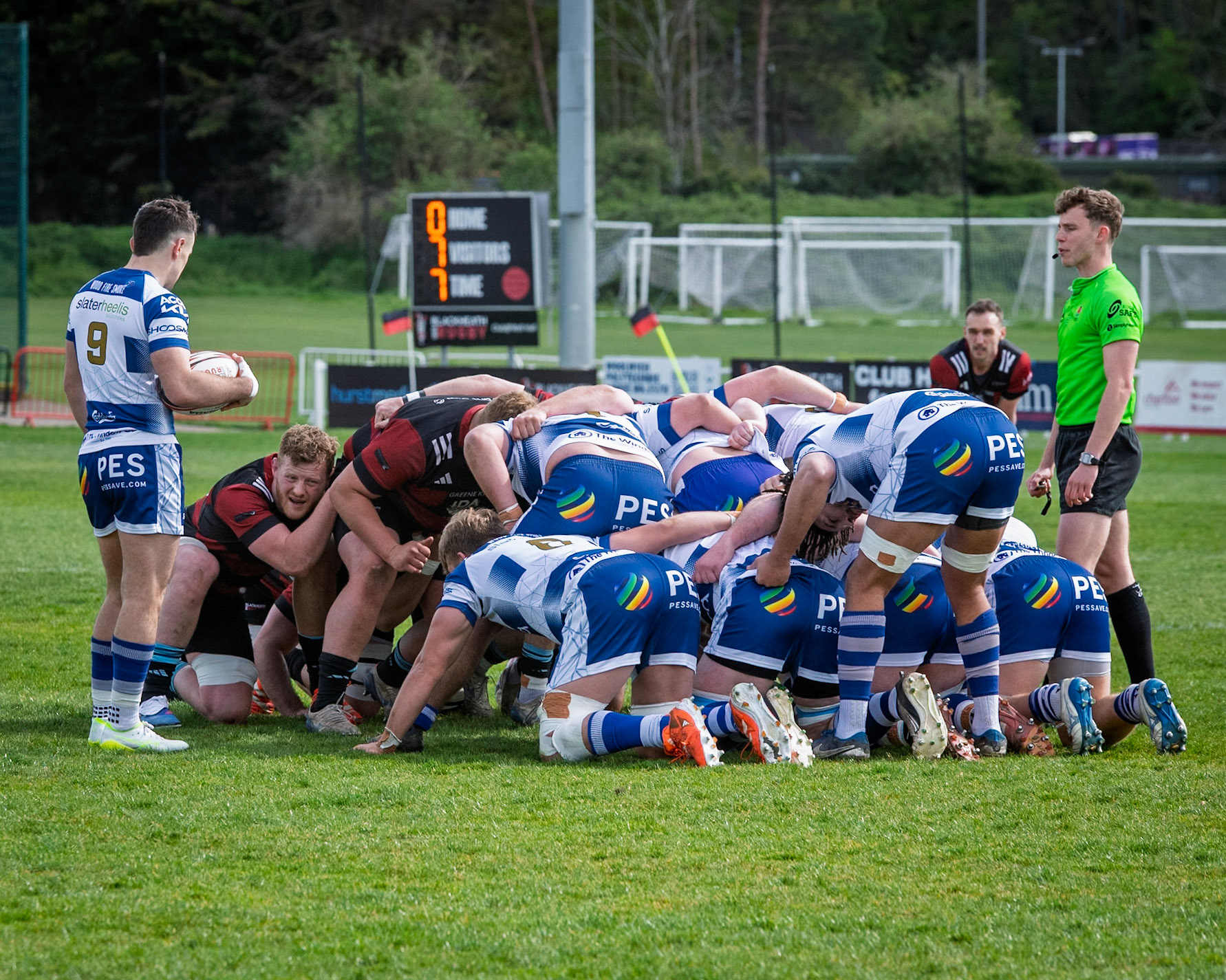 Images from the National League 1 match between Blackheath RFC v Sale RFC at The Utilita , London on 11/04/2026
