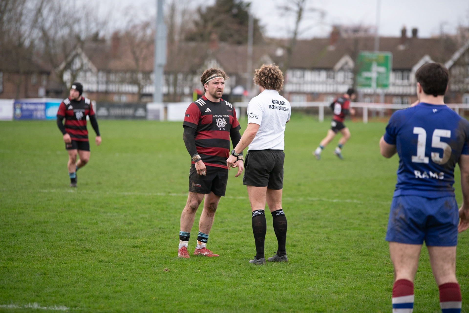 Images from the National League 1 match between Blackheath RFC v Dewsbury Rams RFC at The Utilita , London on 21/02/2026