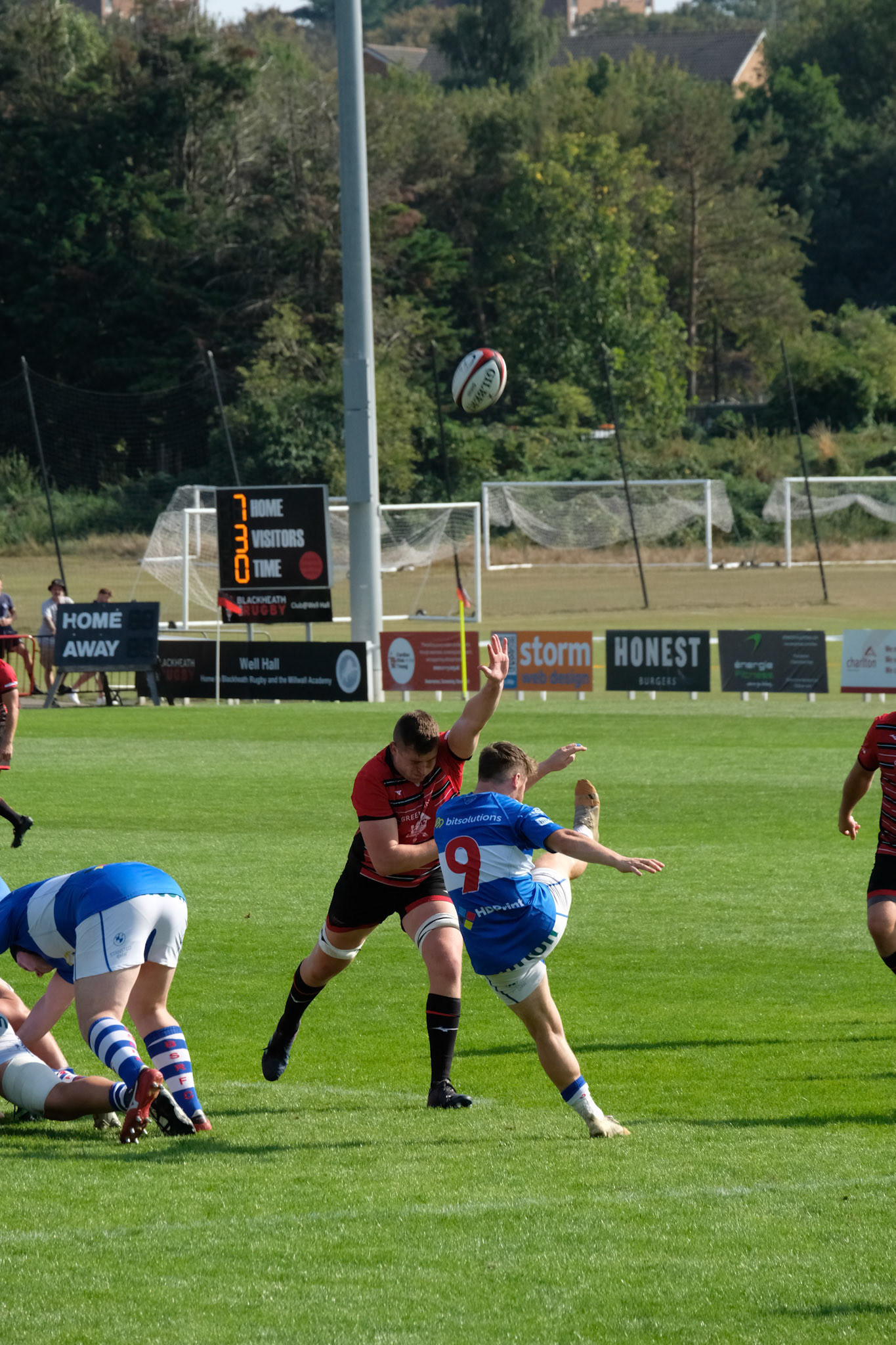 Images from the National League 1 match between Blackheath RFC v Bishops Stortford RFC at The Utilita , London on 09/09/2023