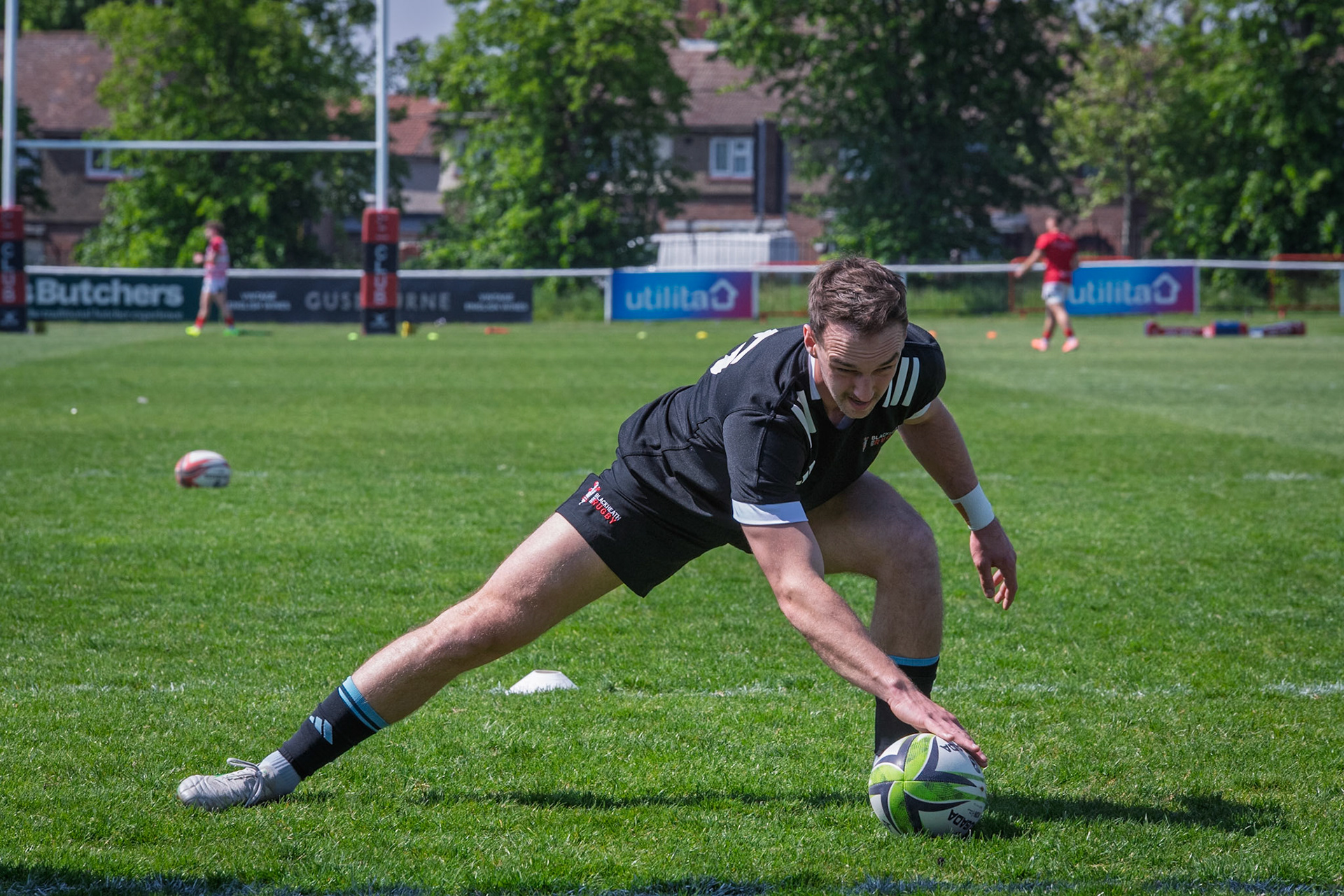 Images from the National League 1 Play-offmatch between Blackheath RFC v Plymouth Albion RFC at The Utilita , London on 09/05/2026