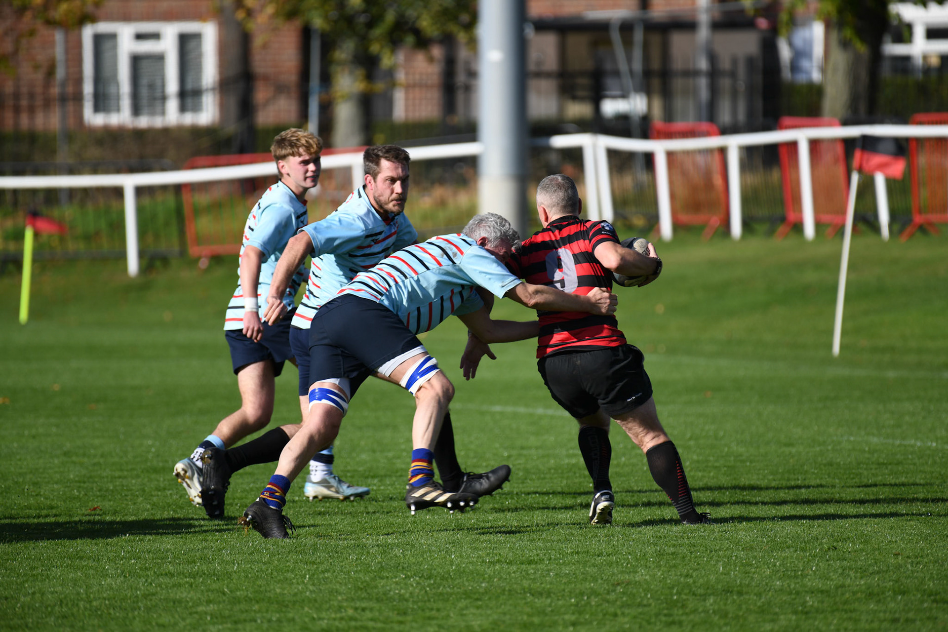 Images from the charity rugby match between TRN Partners v Members at The Utilita , London on 01/11/2025