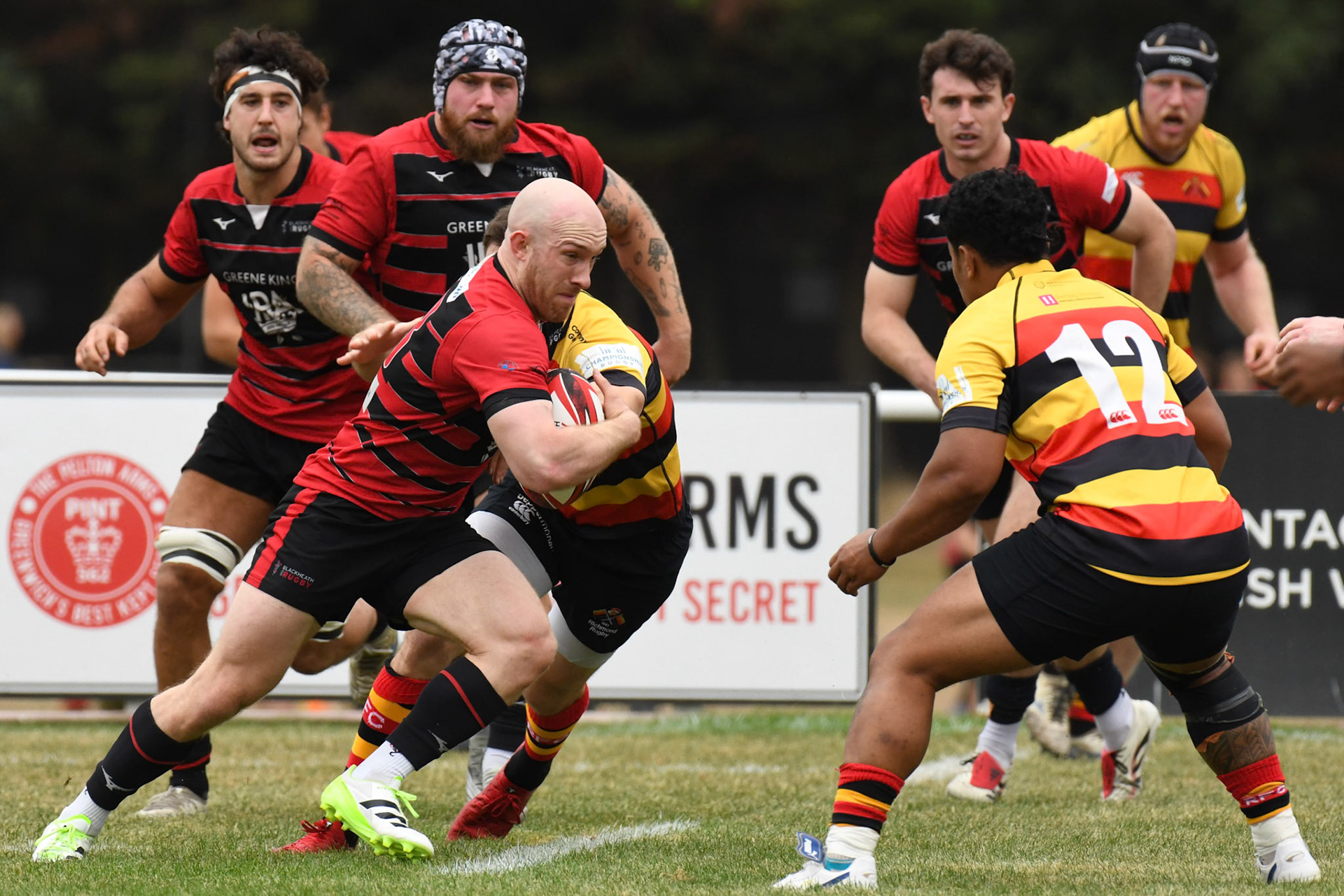 Images from Blackheath RFC v Richmond RFC at Utilita Stadium on 23/08/2025