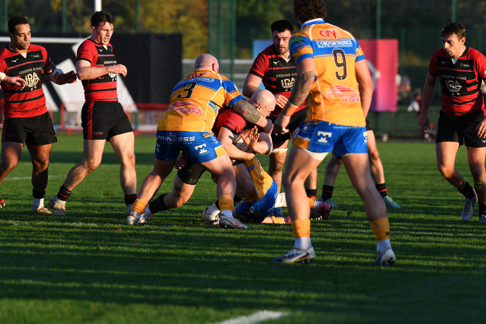 Images from the National League 1 match between Blackheath RFC v Plymouth Albion RFC at The Utilita , London on 08/11/2025