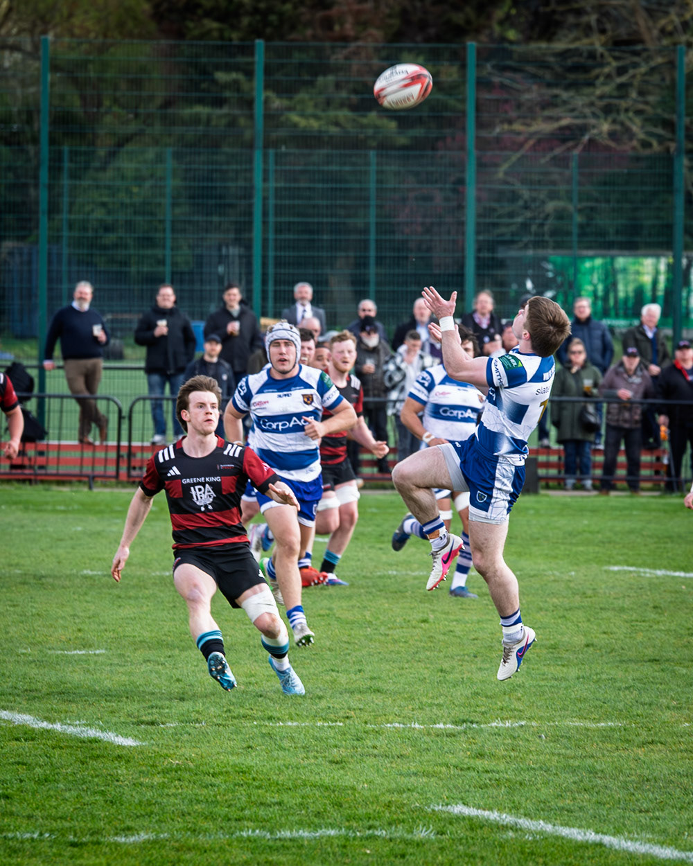 Images from the National League 1 match between Blackheath RFC v Sale RFC at The Utilita , London on 11/04/2026