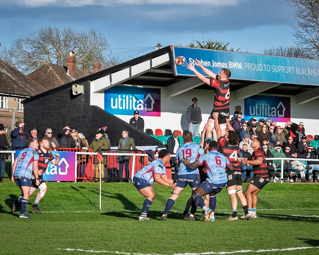 Images from the National League 1 match between Blackheath RFC v Rotherham Titans RFC at The Utilita , London on 14/03/2026