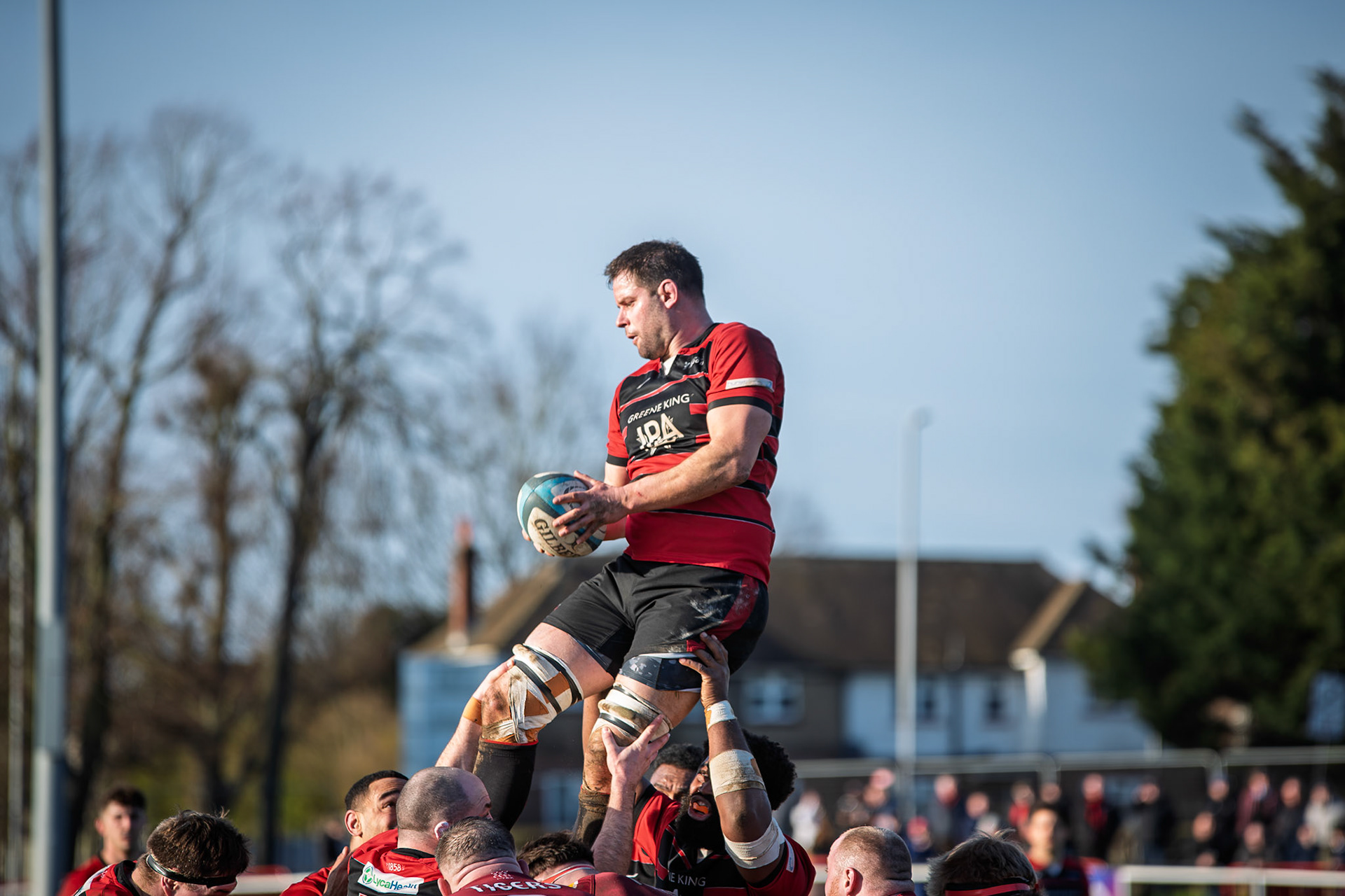 Images from the National League 1 match between Blackheath RFC v Sedgeley Park RFC at The Utilita , London on 01/03/2025