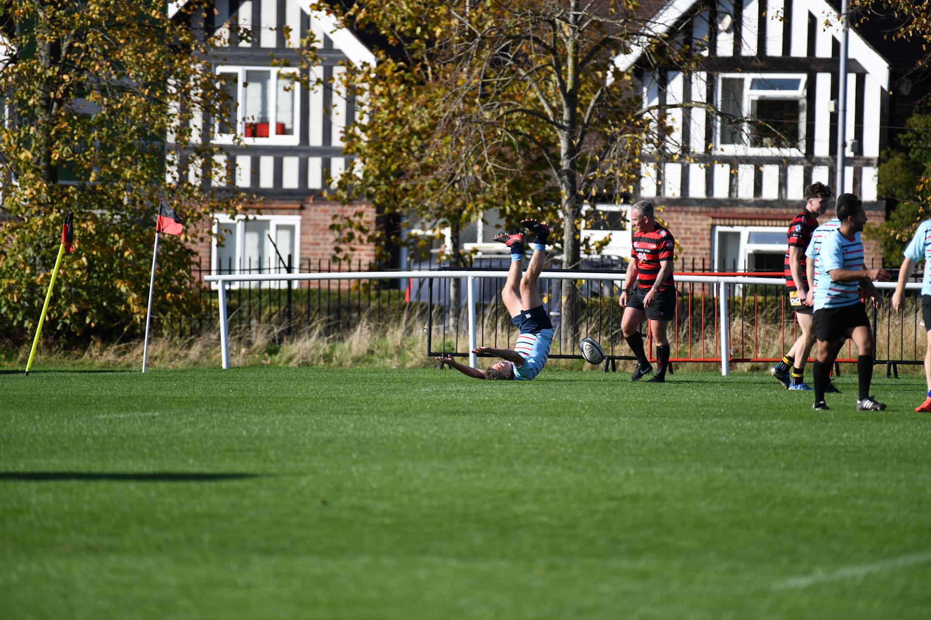 Images from the charity rugby match between TRN Partners v Members at The Utilita , London on 01/11/2025