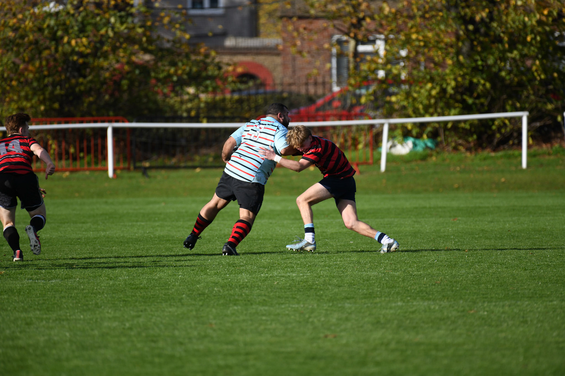 Images from the charity rugby match between TRN Partners v Members at The Utilita , London on 01/11/2025