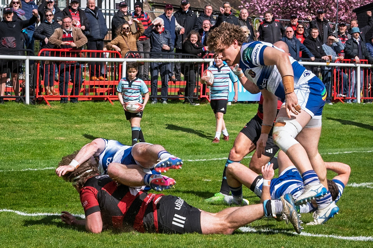 Images from the National League 1 match between Blackheath RFC v Sale RFC at The Utilita , London on 11/04/2026