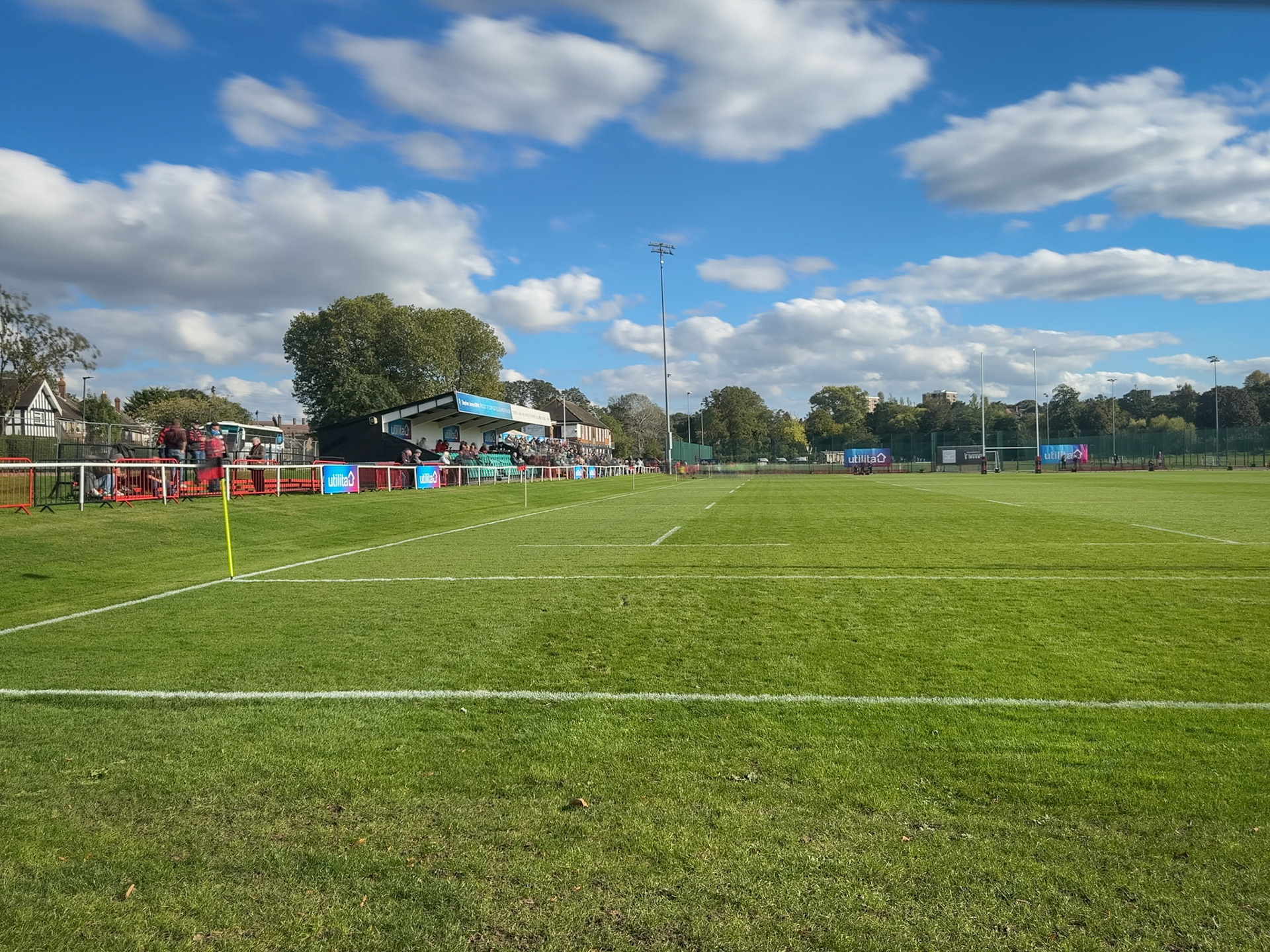 Images from the National League 1 match between Blackheath RFC v Darlington Mowden Park RFC at Kidbrooke Lane, Eltham Park, Well Hall, Royal Borough of Greenwich, London, Greater London, England, SE9 6TD, United Kingdom , London on 05/10/2024