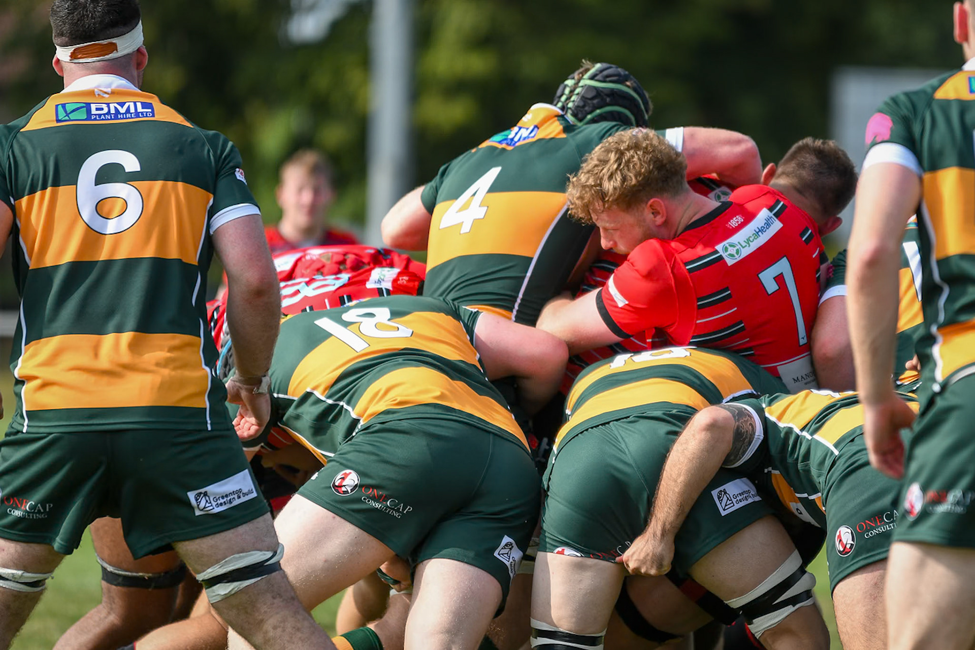 Images from the National League 1 match between Blackheath RFC v Barnes RFC at The Utilita , London on 17/08/2024