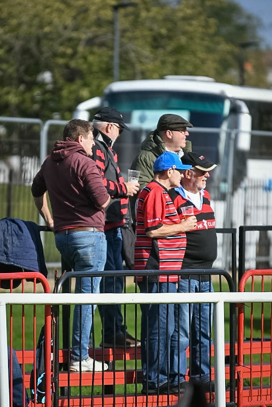 Images from the National League 1 match between Blackheath RFC v Darlington Mowden Park RFC at Westhorne Avenue, Well Hall, Royal Borough of Greenwich, London, Greater London, England, SE9 6JU, United Kingdom , London on 05/10/2024