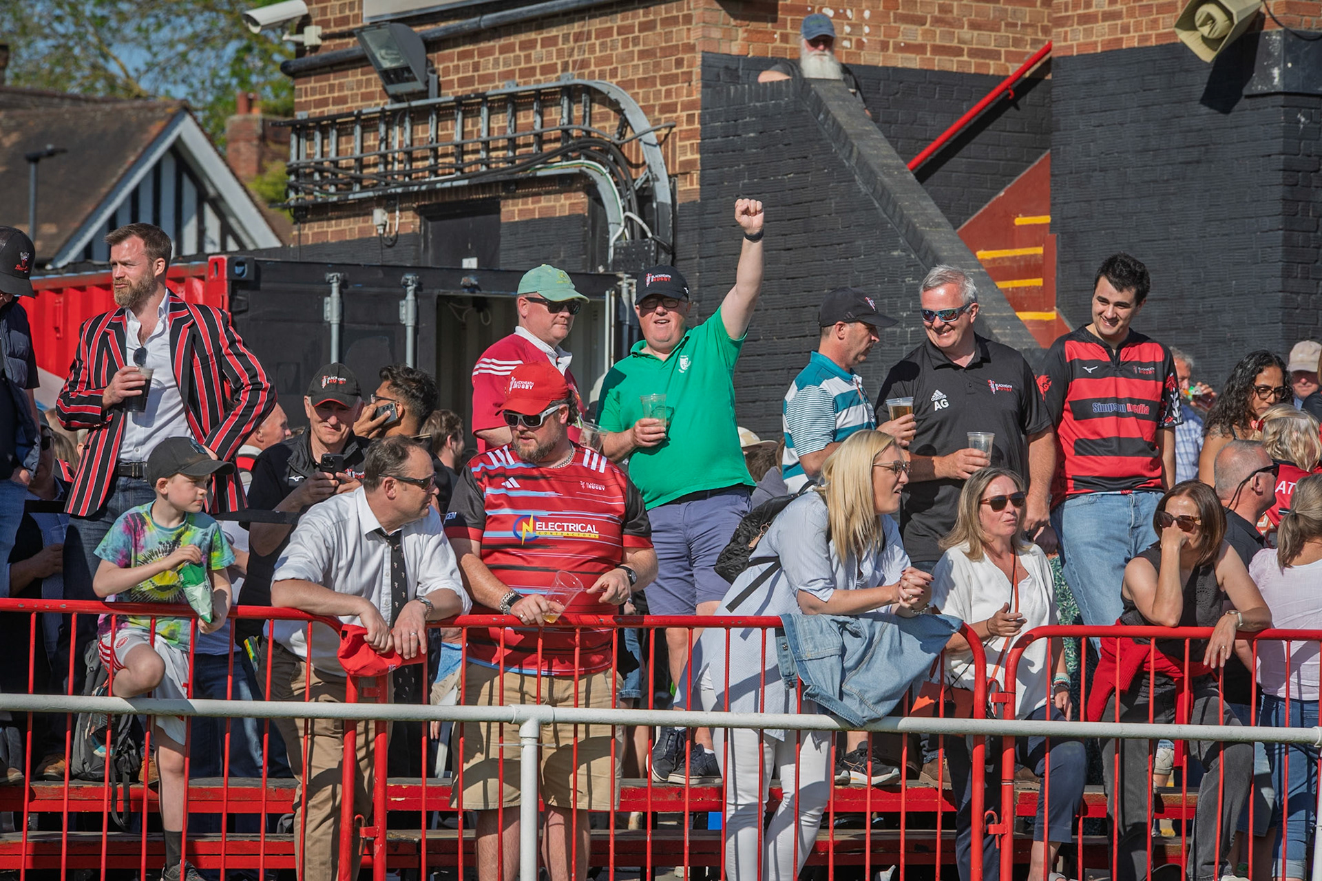 Images from the National League 1 Play-offmatch between Blackheath RFC v Plymouth Albion RFC at The Utilita , London on 09/05/2026