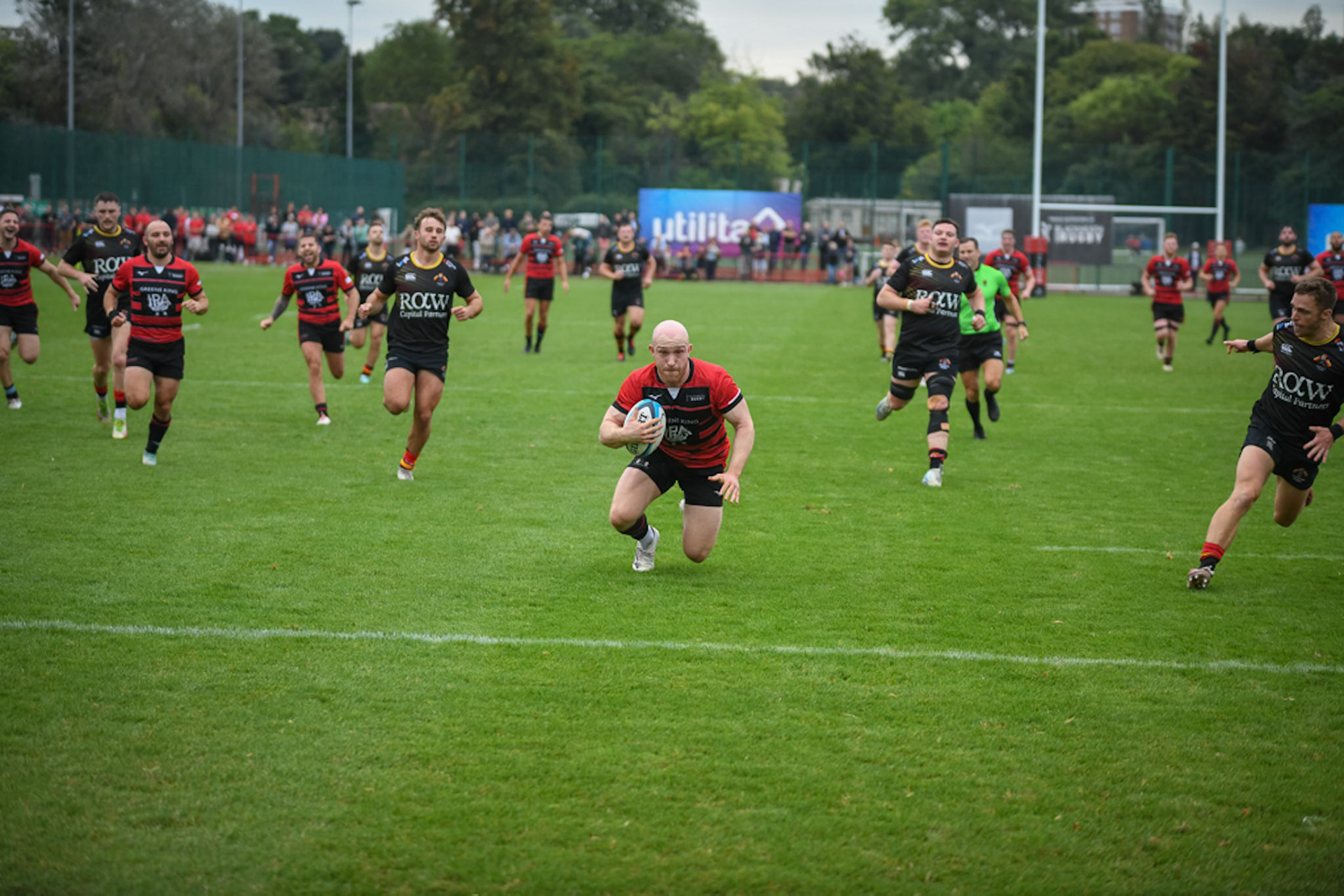 Images from the National League 1 match between Blackheath RFC v Richmond RFC at The Utilita , London on 07/09/2024