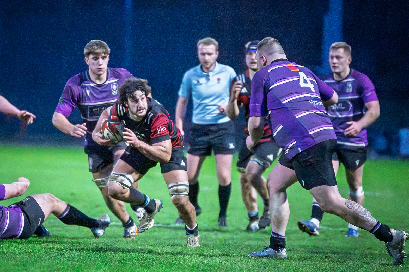 Images from the National League 1 match between Blackheath Rugby v Leicester Lions RFC at The Utilita , London on 10/01/2026