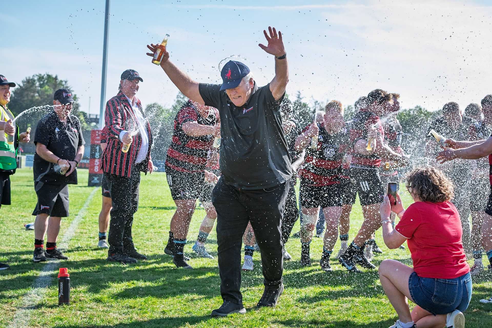 Images from the National League 1 Play-offmatch between Blackheath RFC v Plymouth Albion RFC at The Utilita , London on 09/05/2026