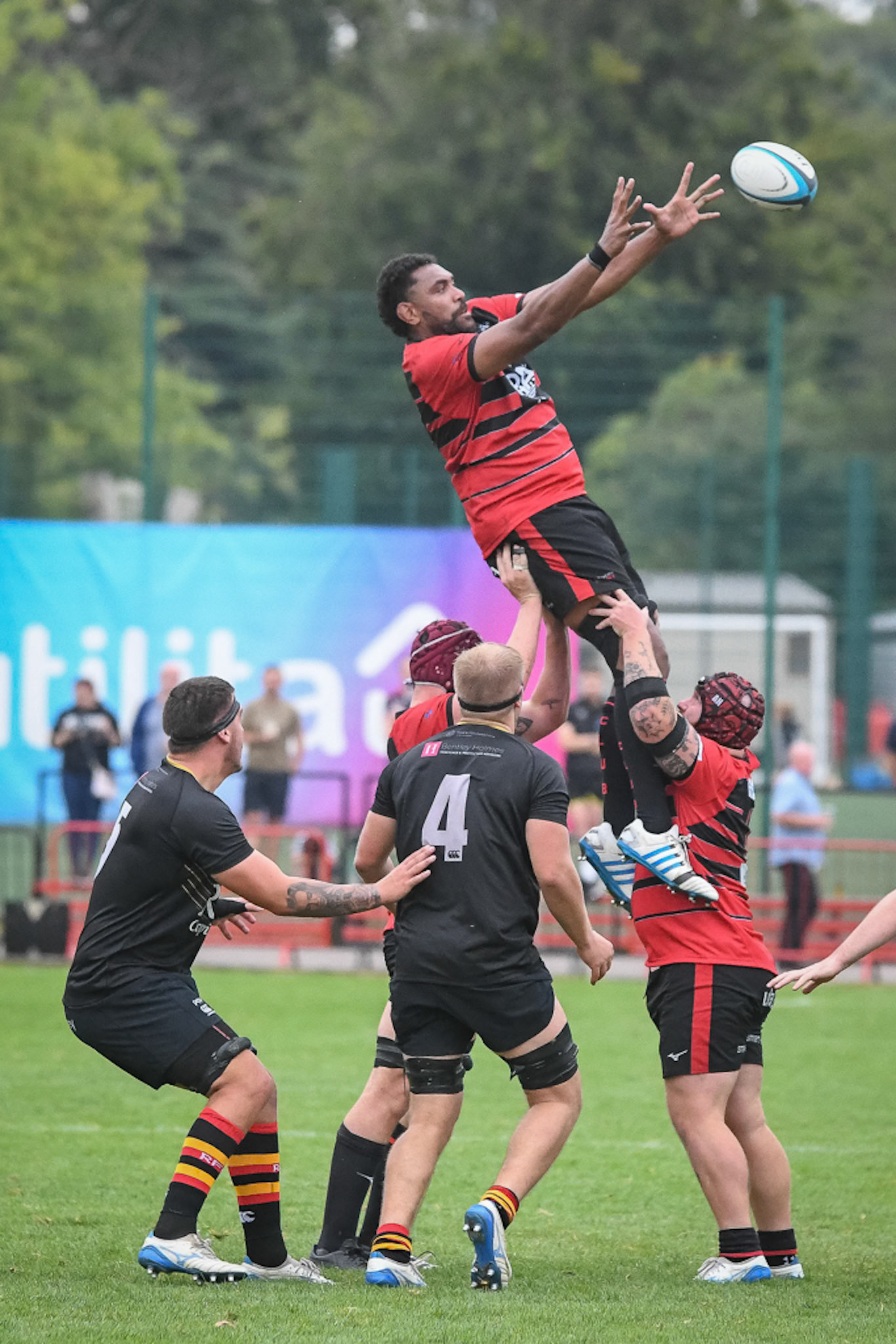 Images from the National League 1 match between Blackheath RFC v Richmond RFC at The Utilita , London on 07/09/2024