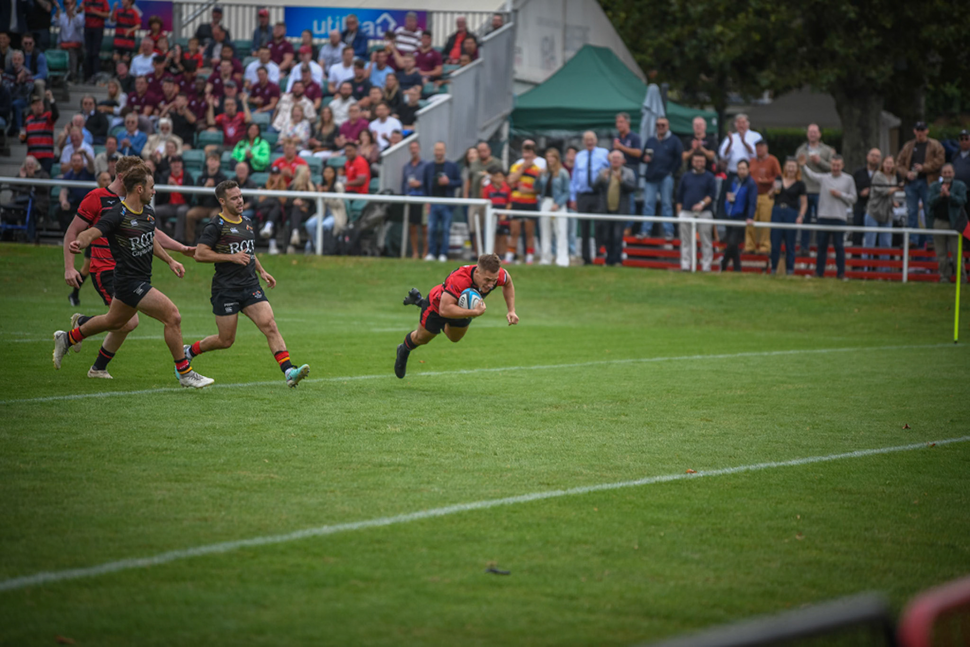 Images from the National League 1 match between Blackheath RFC v Richmond RFC at The Utilita , London on 07/09/2024