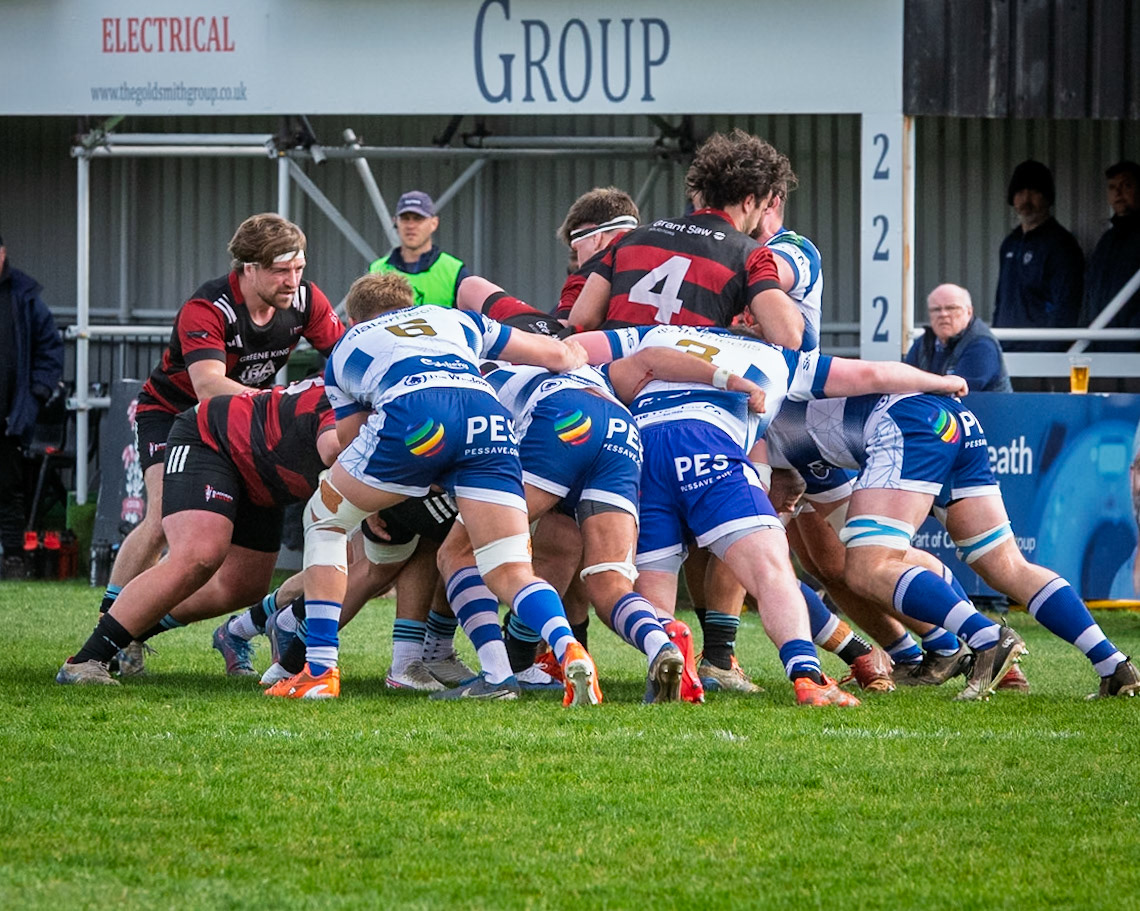 Images from the National League 1 match between Blackheath RFC v Sale RFC at The Utilita , London on 11/04/2026