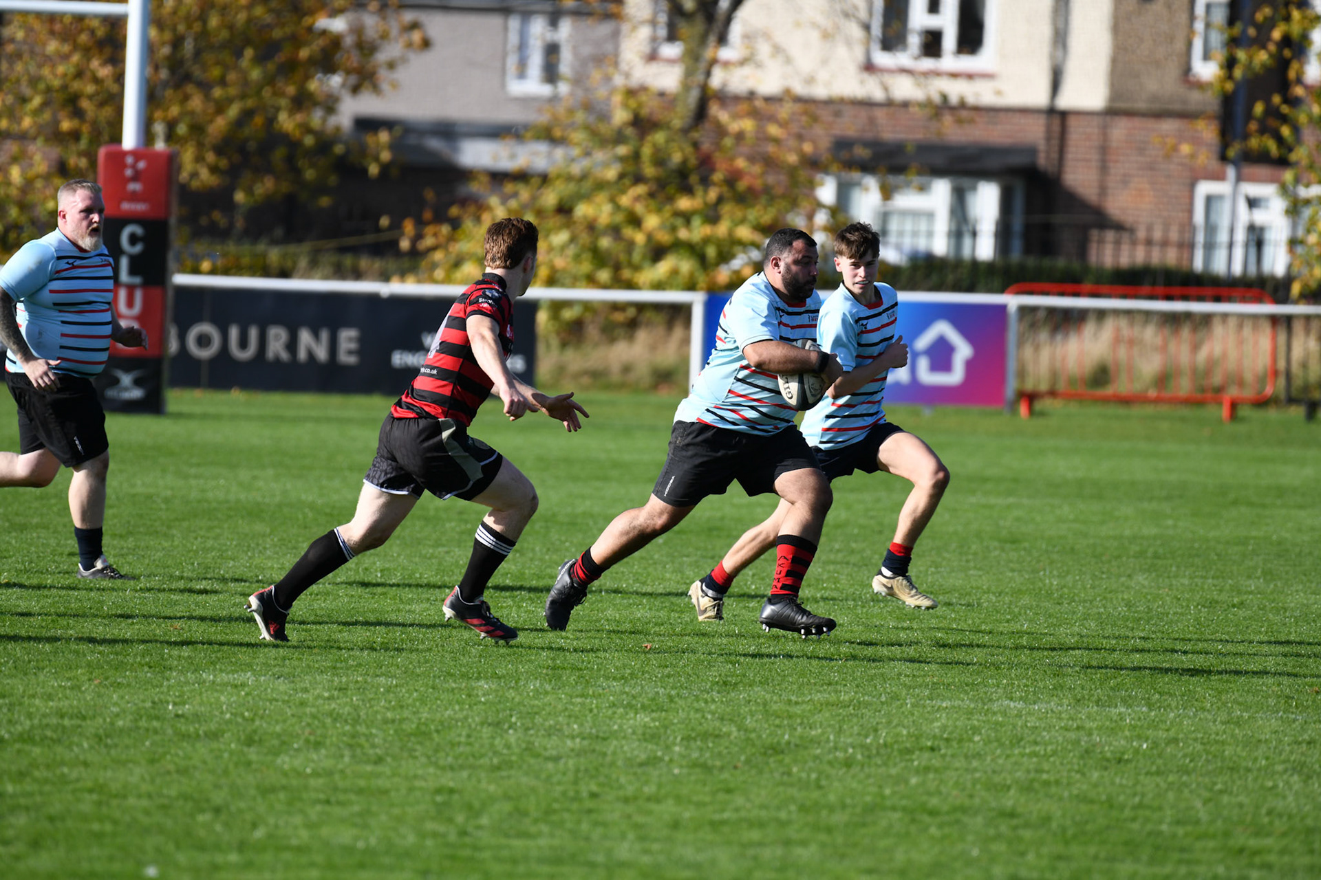 Images from the charity rugby match between TRN Partners v Members at The Utilita , London on 01/11/2025
