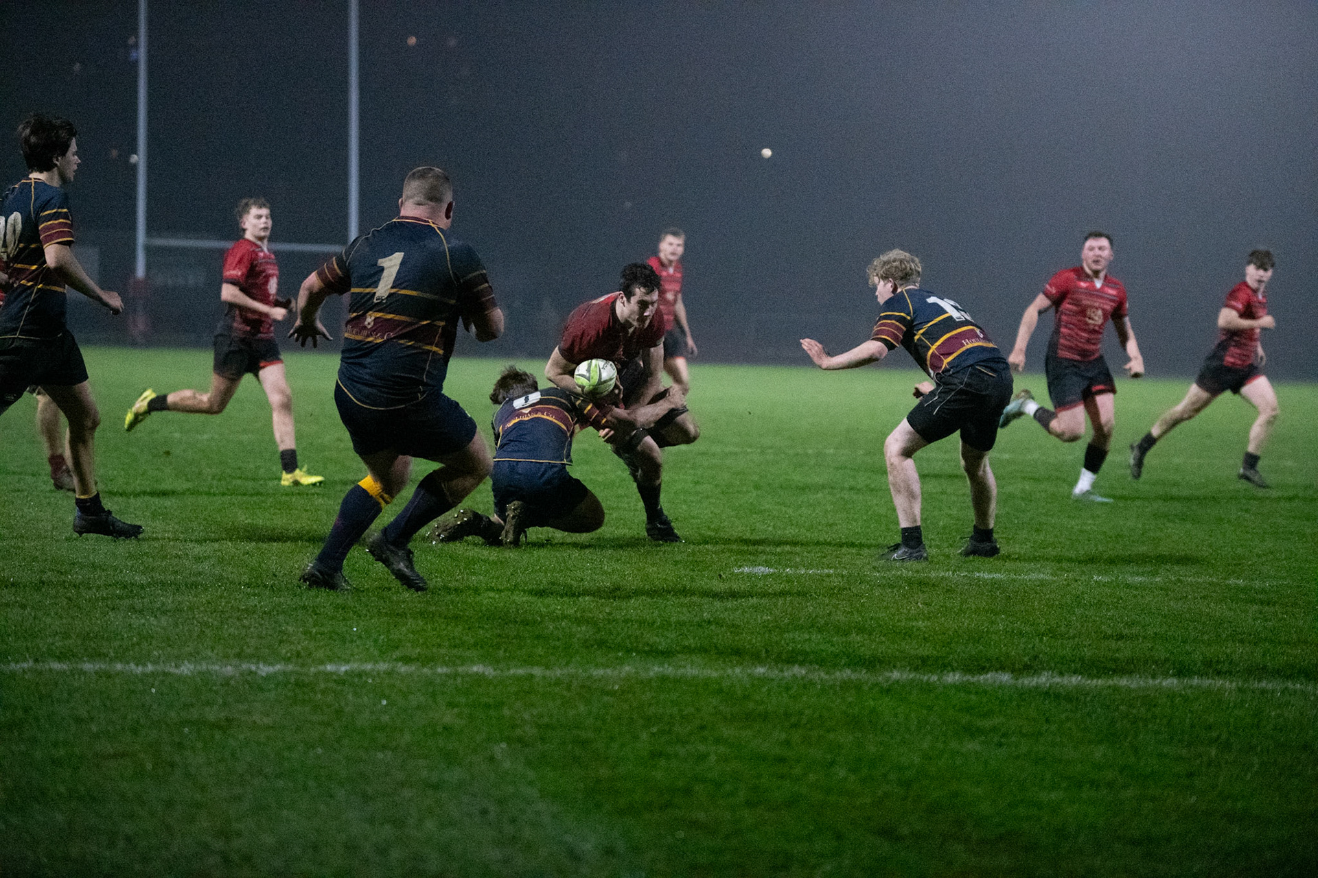 Images from the National League 1 match between Blackheath RFC v Old Colfeians RFC at The Utilita , London on 27/12/2024
