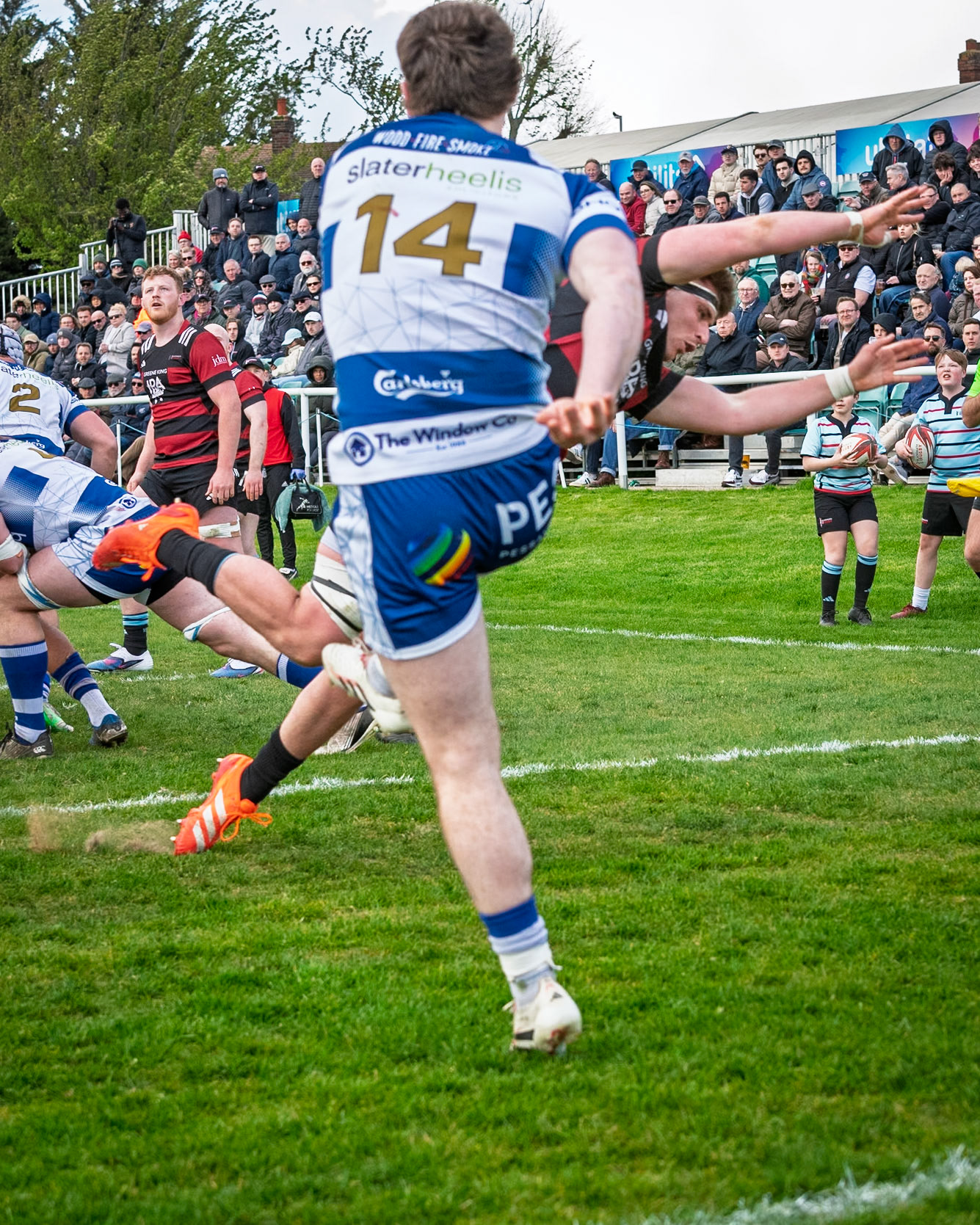 Images from the National League 1 match between Blackheath RFC v Sale RFC at The Utilita , London on 11/04/2026