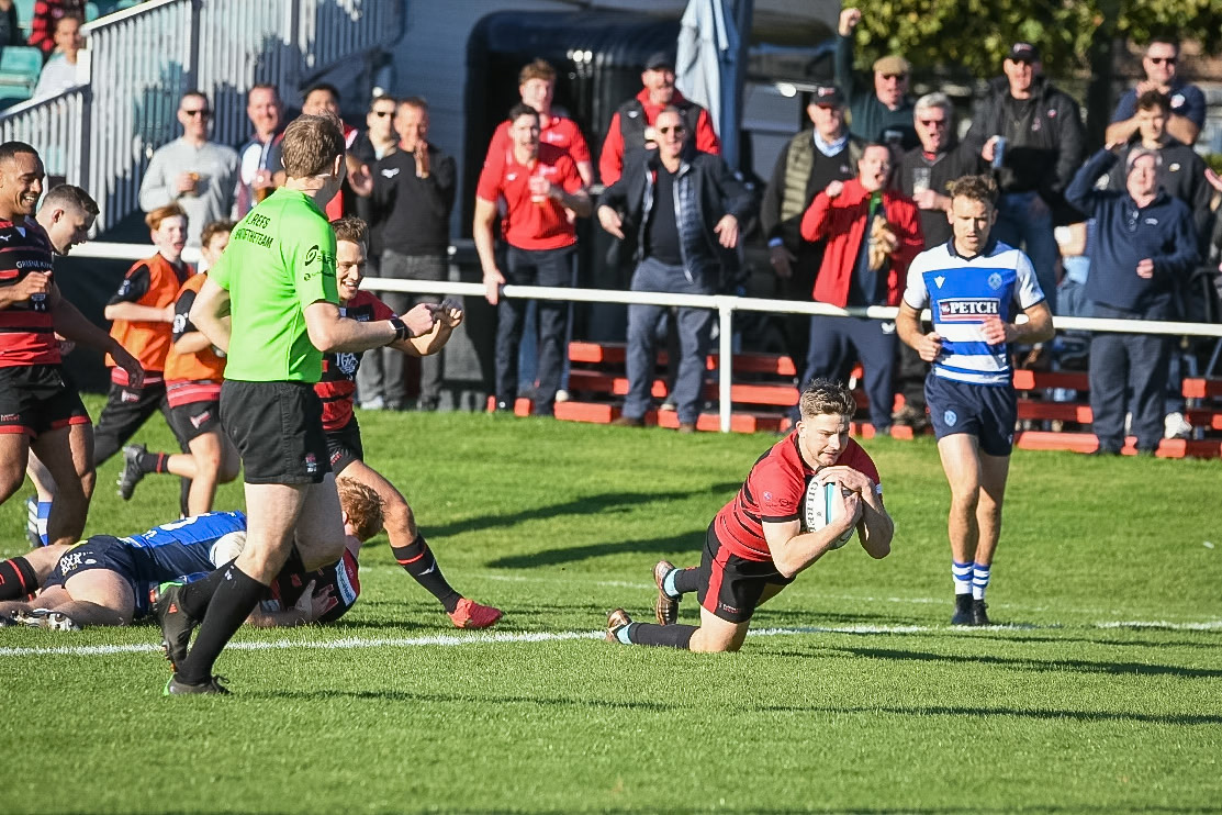 Images from the National League 1 match between Blackheath RFC v Darlington Mowden Park RFC at The Utilita , London on 05/10/2024